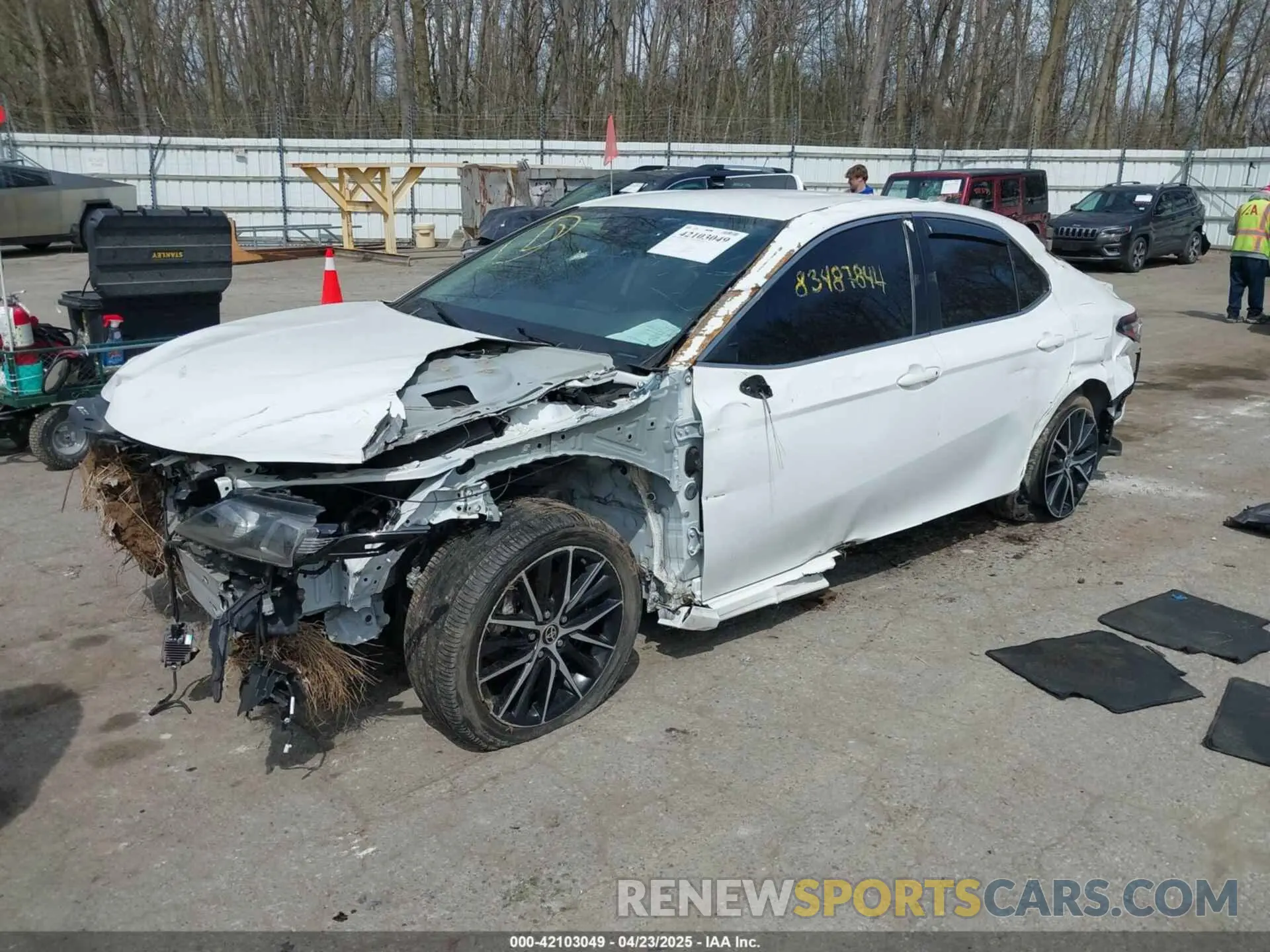 2 Фотография поврежденного автомобиля 4T1G11AK2MU520616 TOYOTA CAMRY 2021