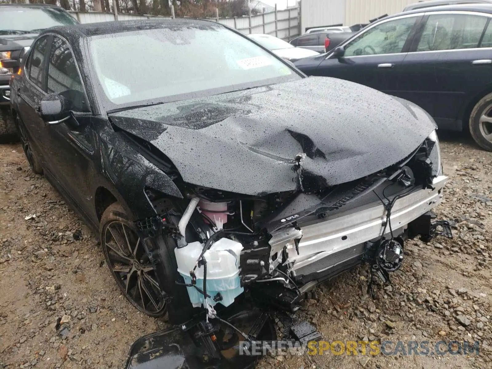1 Photograph of a damaged car 4T1G11AK2MU531809 TOYOTA CAMRY 2021