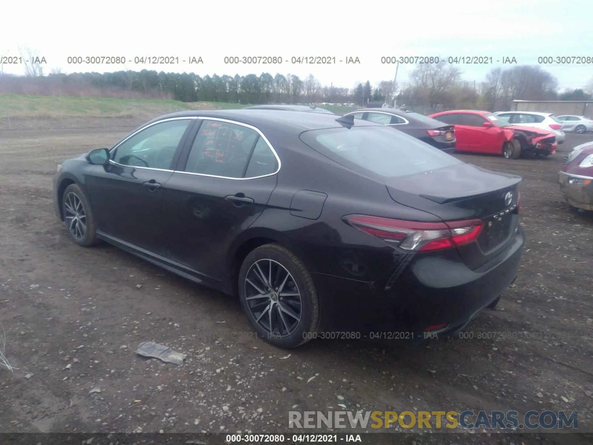 3 Photograph of a damaged car 4T1G11AK2MU542471 TOYOTA CAMRY 2021