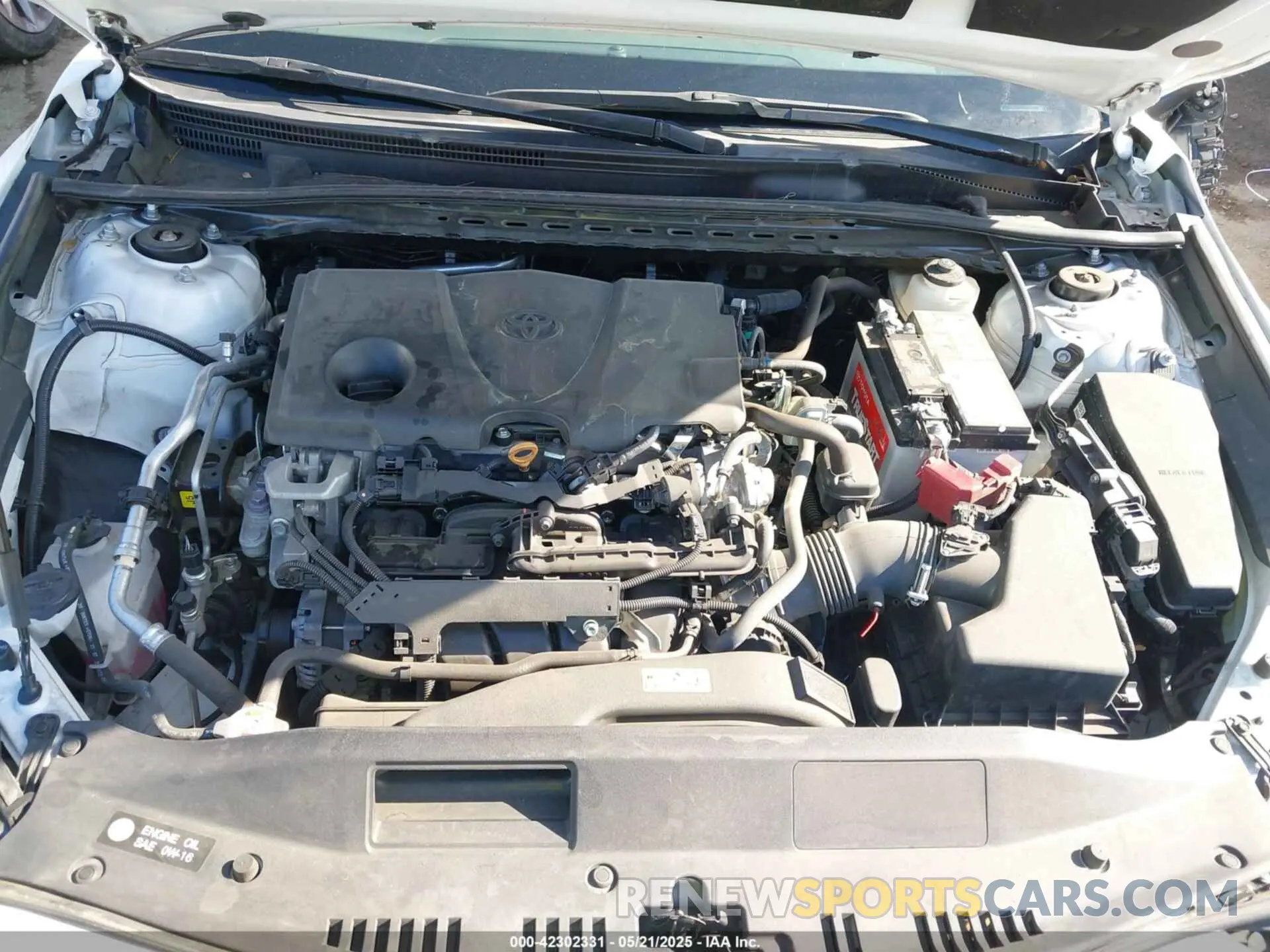 10 Photograph of a damaged car 4T1G11AK2MU545807 TOYOTA CAMRY 2021