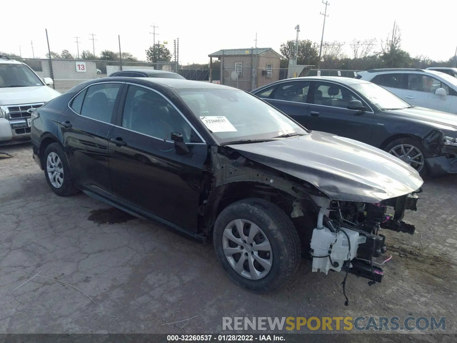 1 Photograph of a damaged car 4T1G11AK2MU550165 TOYOTA CAMRY 2021