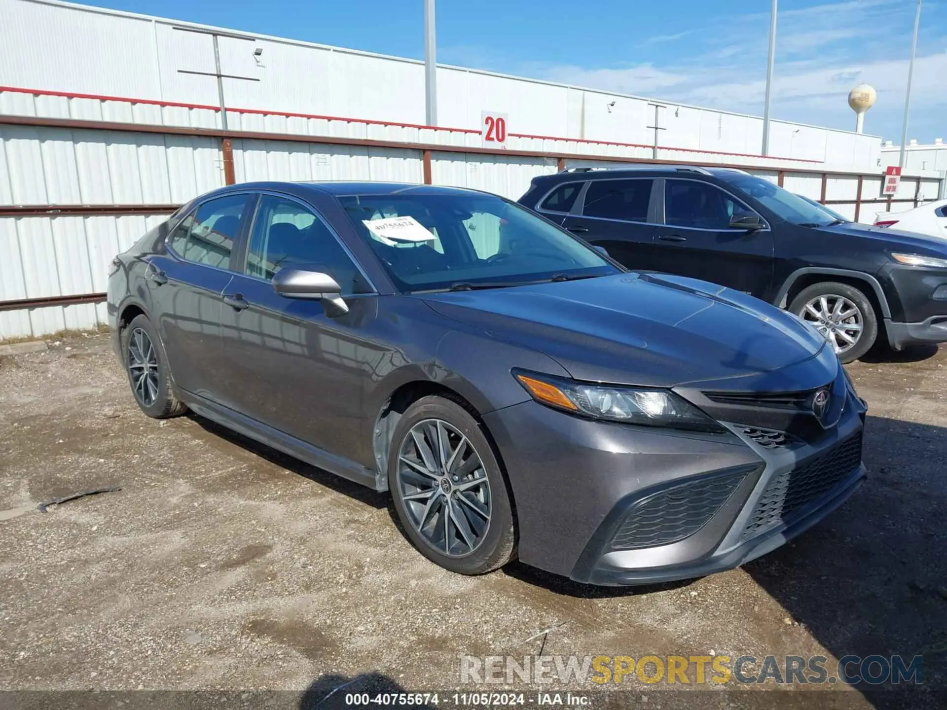1 Photograph of a damaged car 4T1G11AK2MU562851 TOYOTA CAMRY 2021