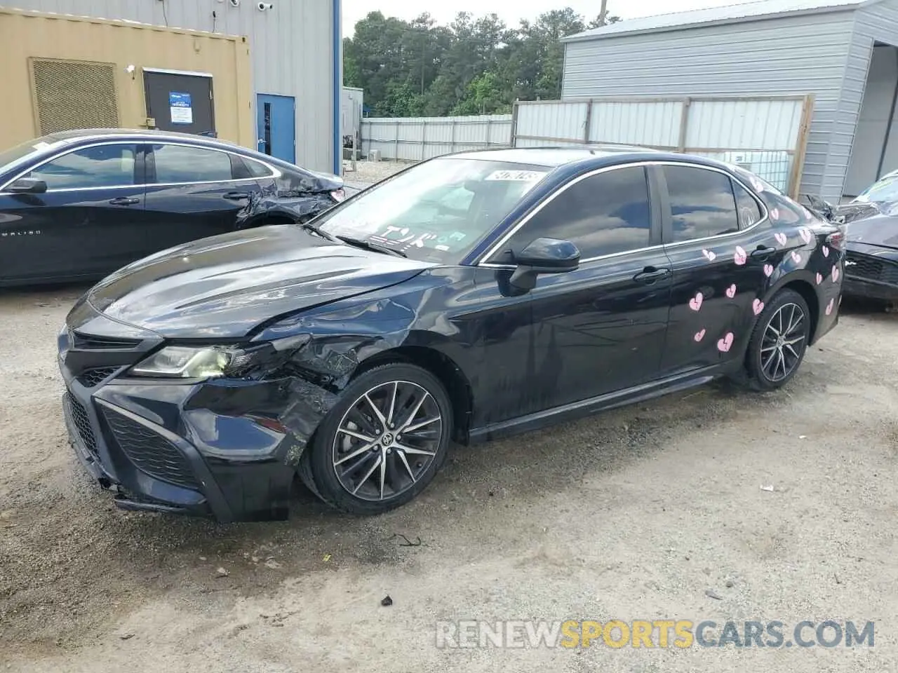 1 Photograph of a damaged car 4T1G11AK2MU563031 TOYOTA CAMRY 2021