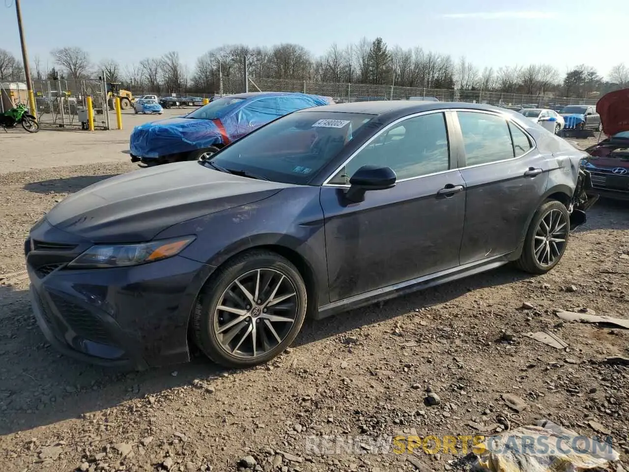 1 Photograph of a damaged car 4T1G11AK3MU402512 TOYOTA CAMRY 2021
