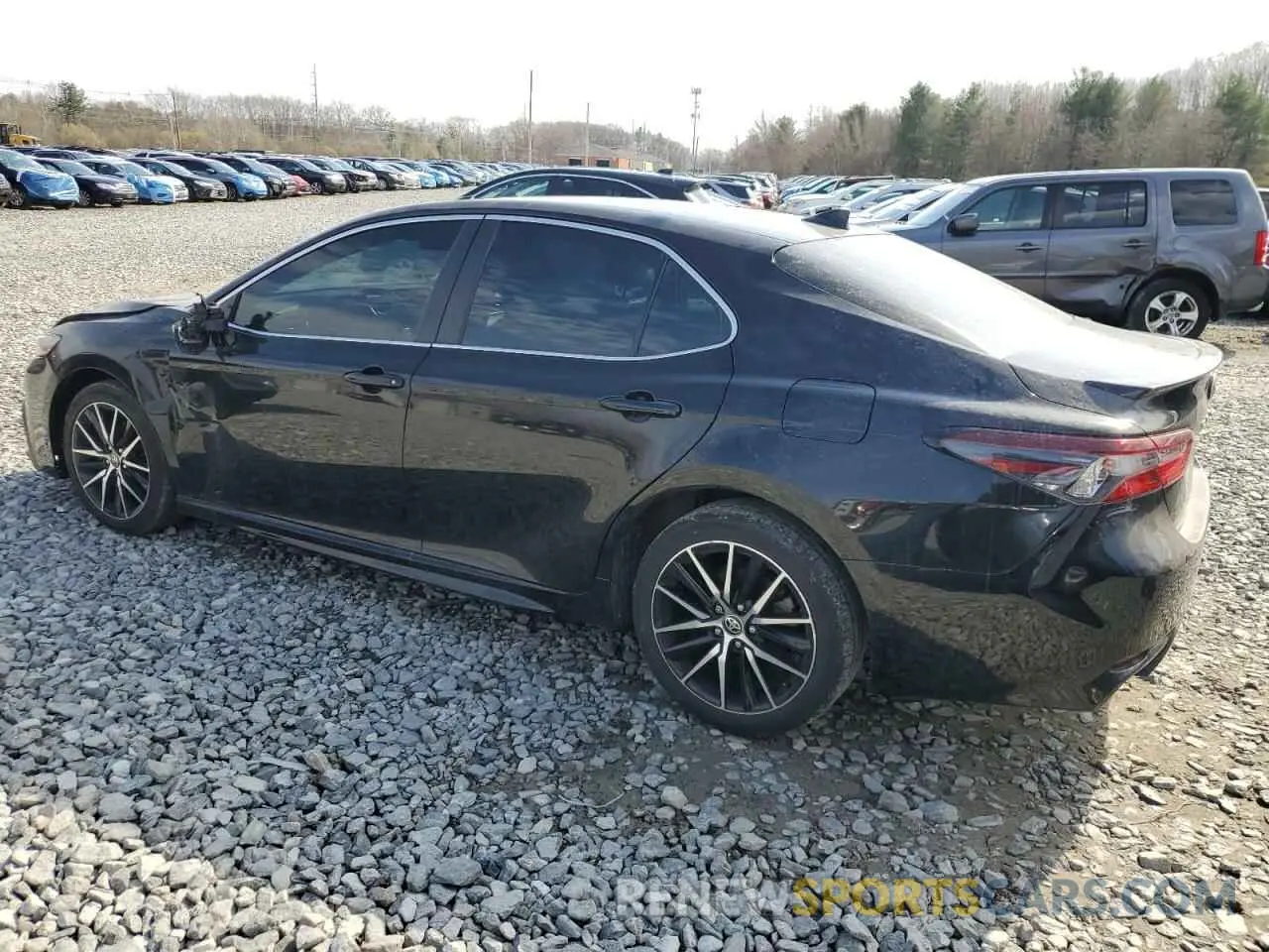 2 Photograph of a damaged car 4T1G11AK3MU405250 TOYOTA CAMRY 2021