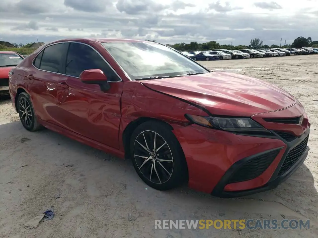 4 Фотография поврежденного автомобиля 4T1G11AK3MU405636 TOYOTA CAMRY 2021