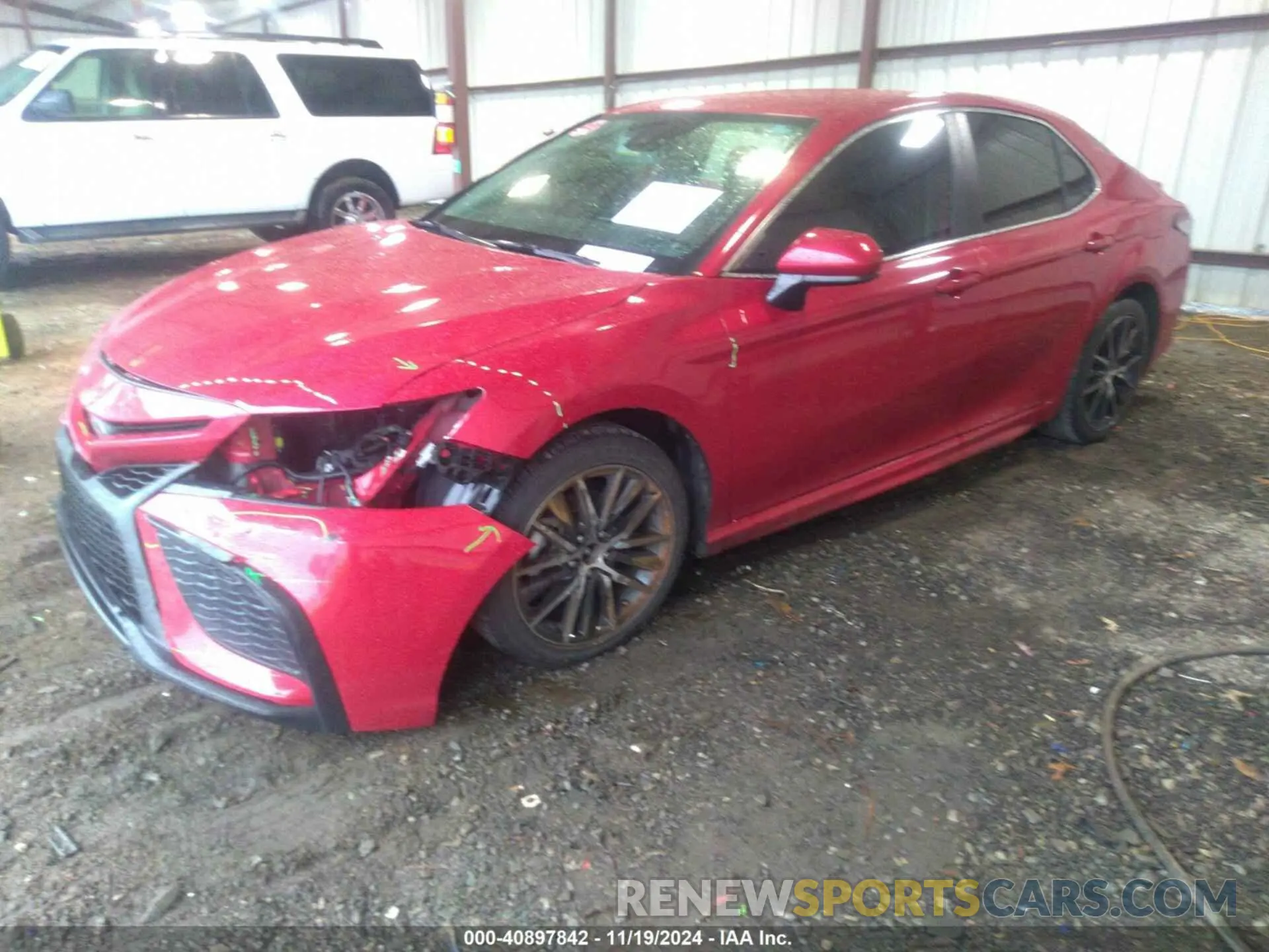 2 Photograph of a damaged car 4T1G11AK3MU453959 TOYOTA CAMRY 2021