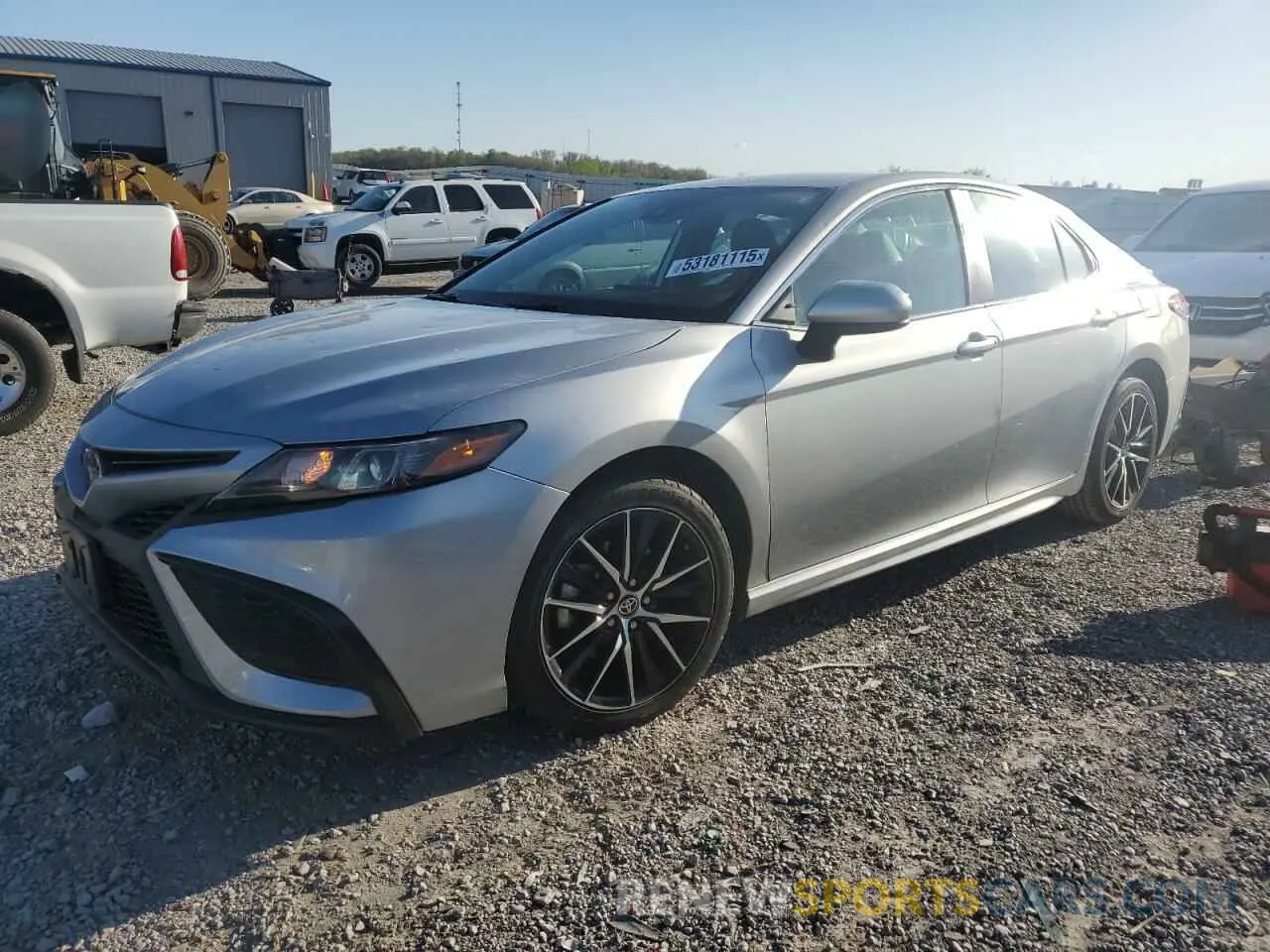 1 Photograph of a damaged car 4T1G11AK3MU464217 TOYOTA CAMRY 2021
