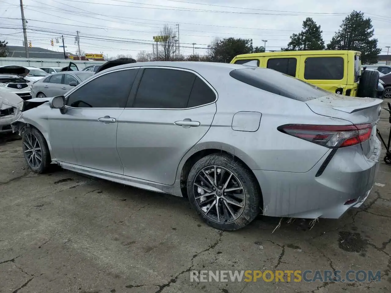 2 Photograph of a damaged car 4T1G11AK3MU473662 TOYOTA CAMRY 2021