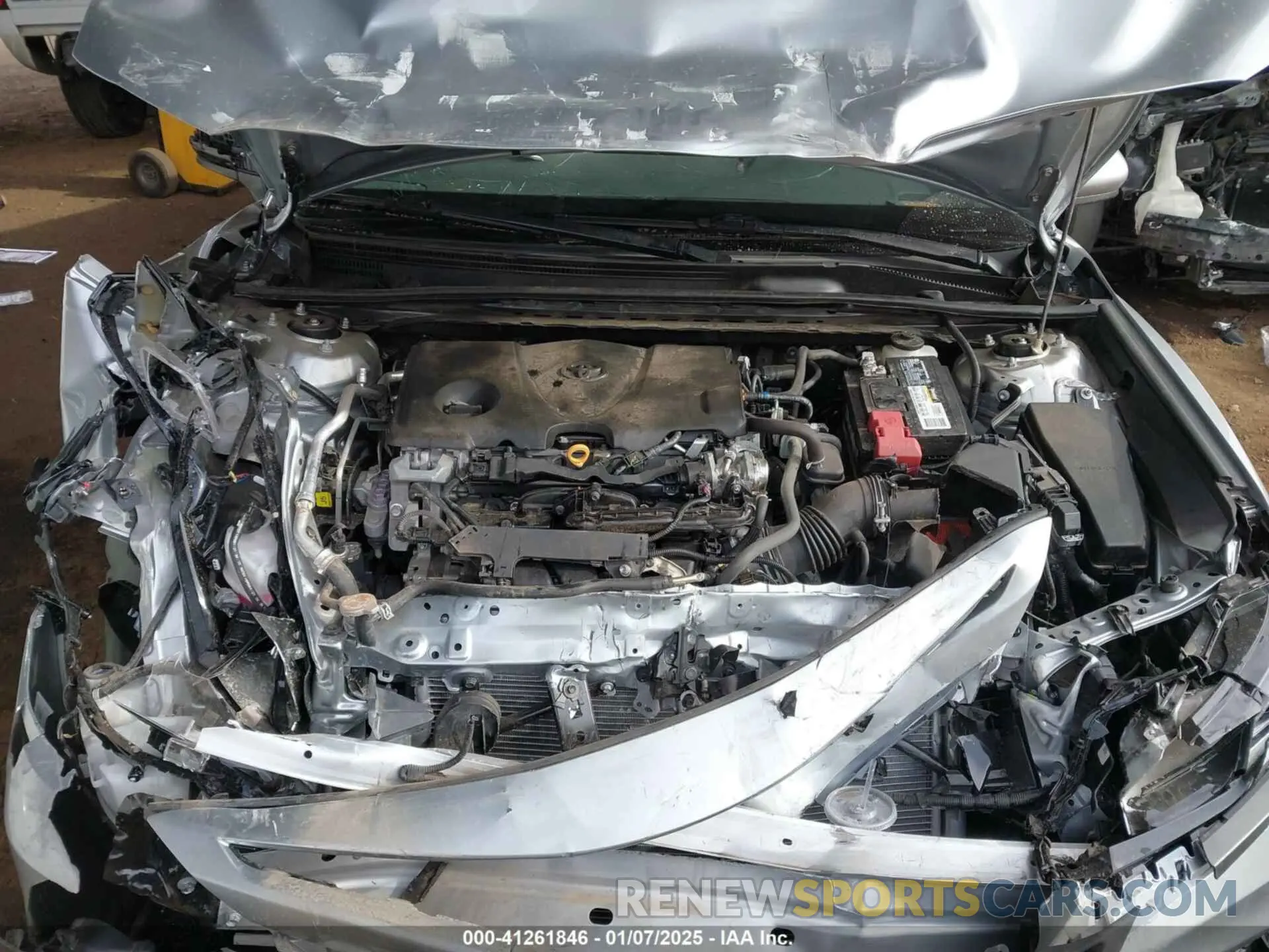 10 Фотография поврежденного автомобиля 4T1G11AK3MU514758 TOYOTA CAMRY 2021
