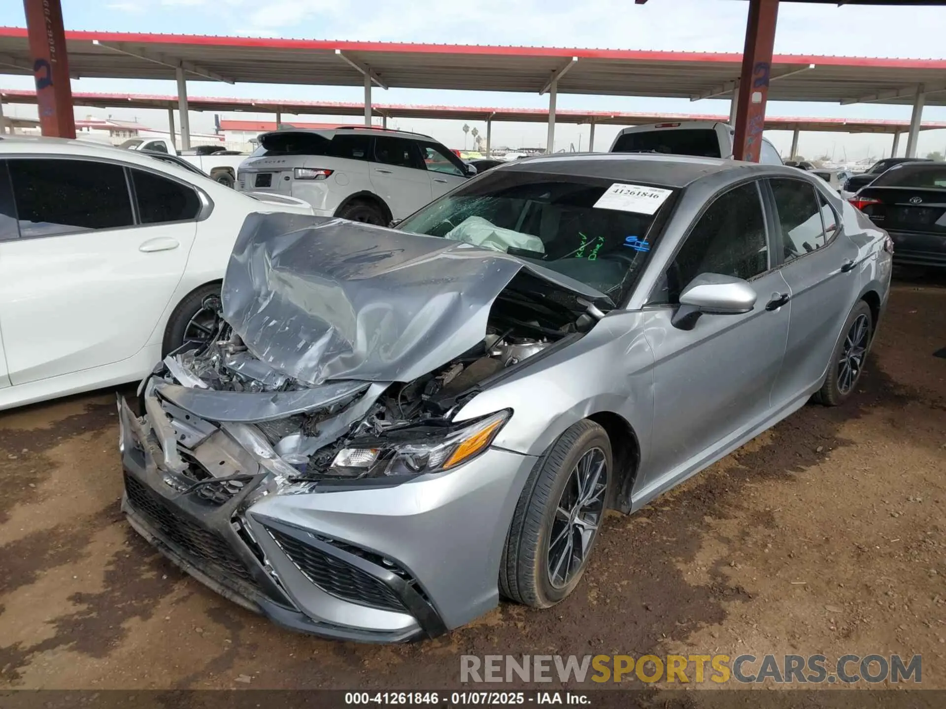 2 Фотография поврежденного автомобиля 4T1G11AK3MU514758 TOYOTA CAMRY 2021