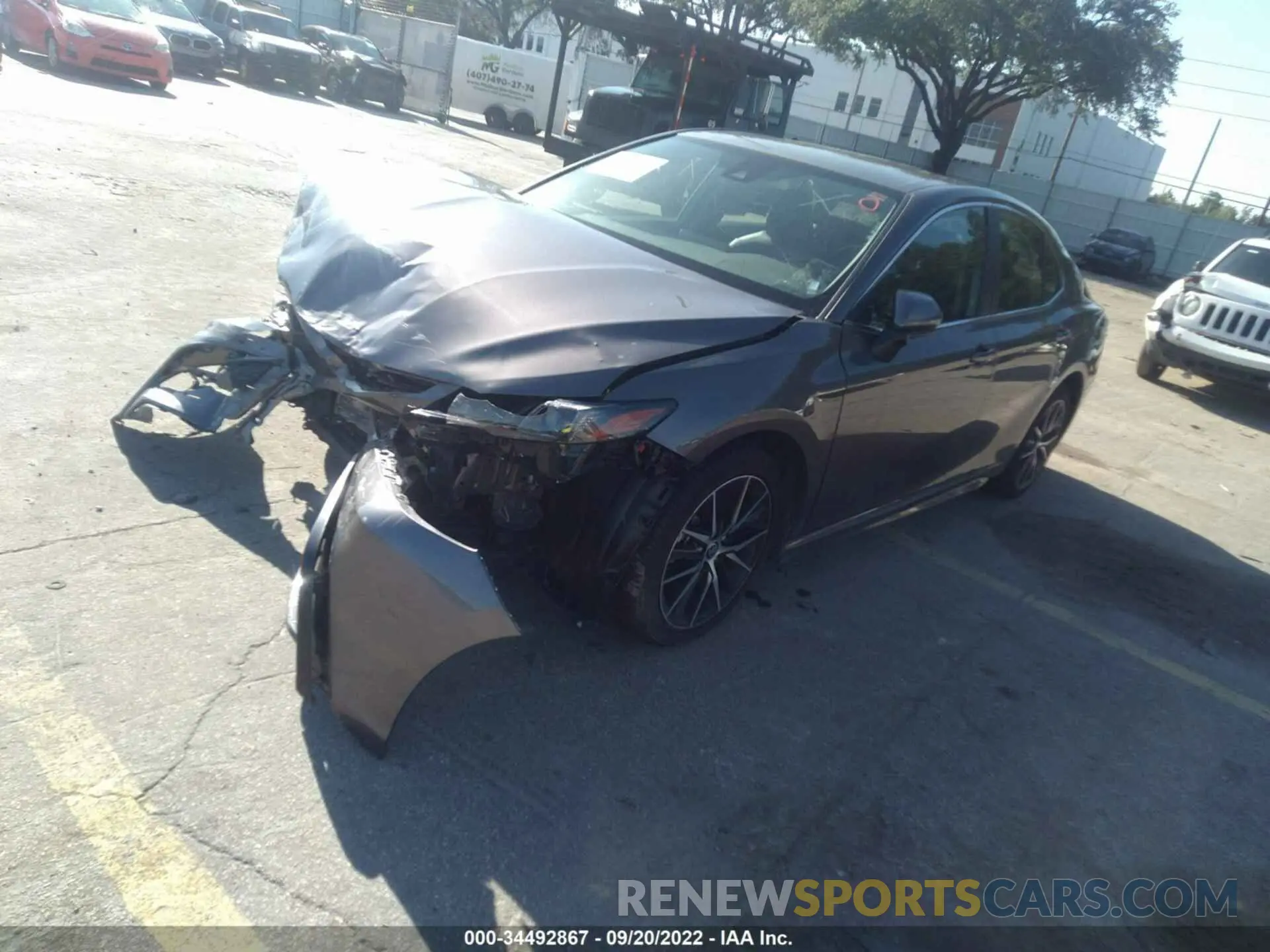 2 Фотография поврежденного автомобиля 4T1G11AK3MU525646 TOYOTA CAMRY 2021