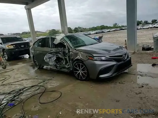 13 Photograph of a damaged car 4T1G11AK3MU556878 TOYOTA CAMRY 2021