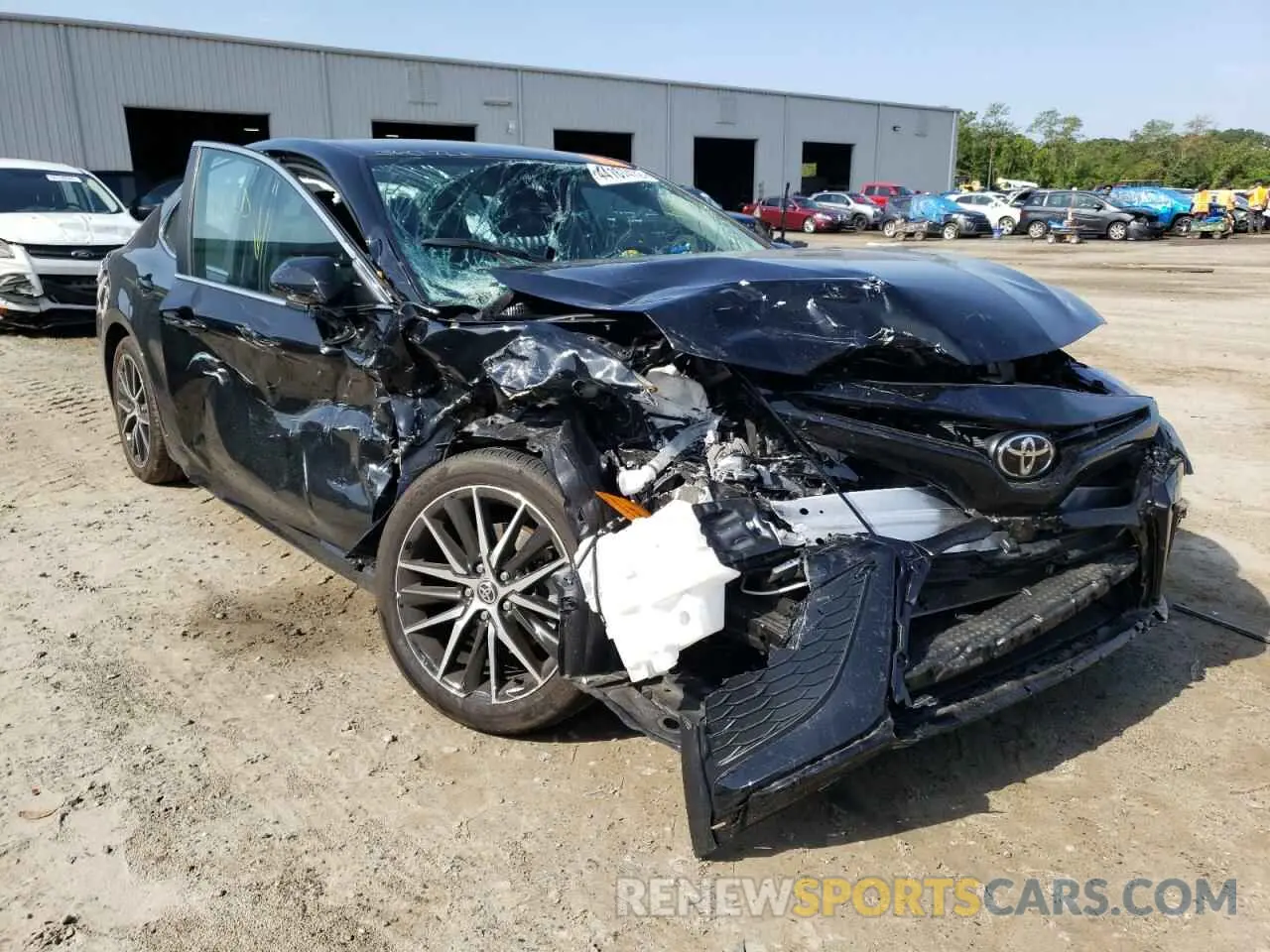 1 Photograph of a damaged car 4T1G11AK3MU562065 TOYOTA CAMRY 2021