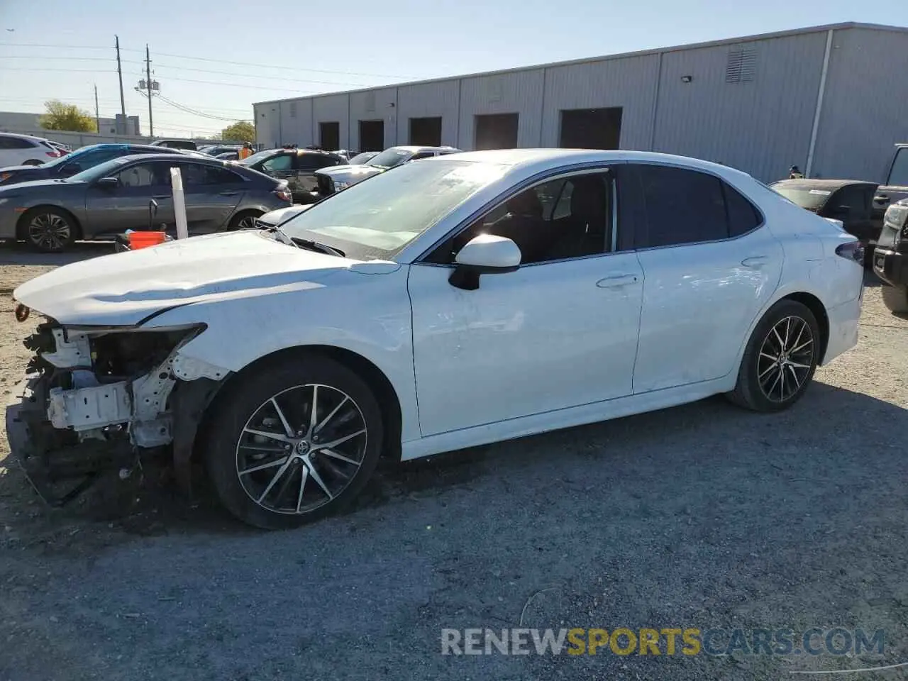 1 Photograph of a damaged car 4T1G11AK3MU589413 TOYOTA CAMRY 2021