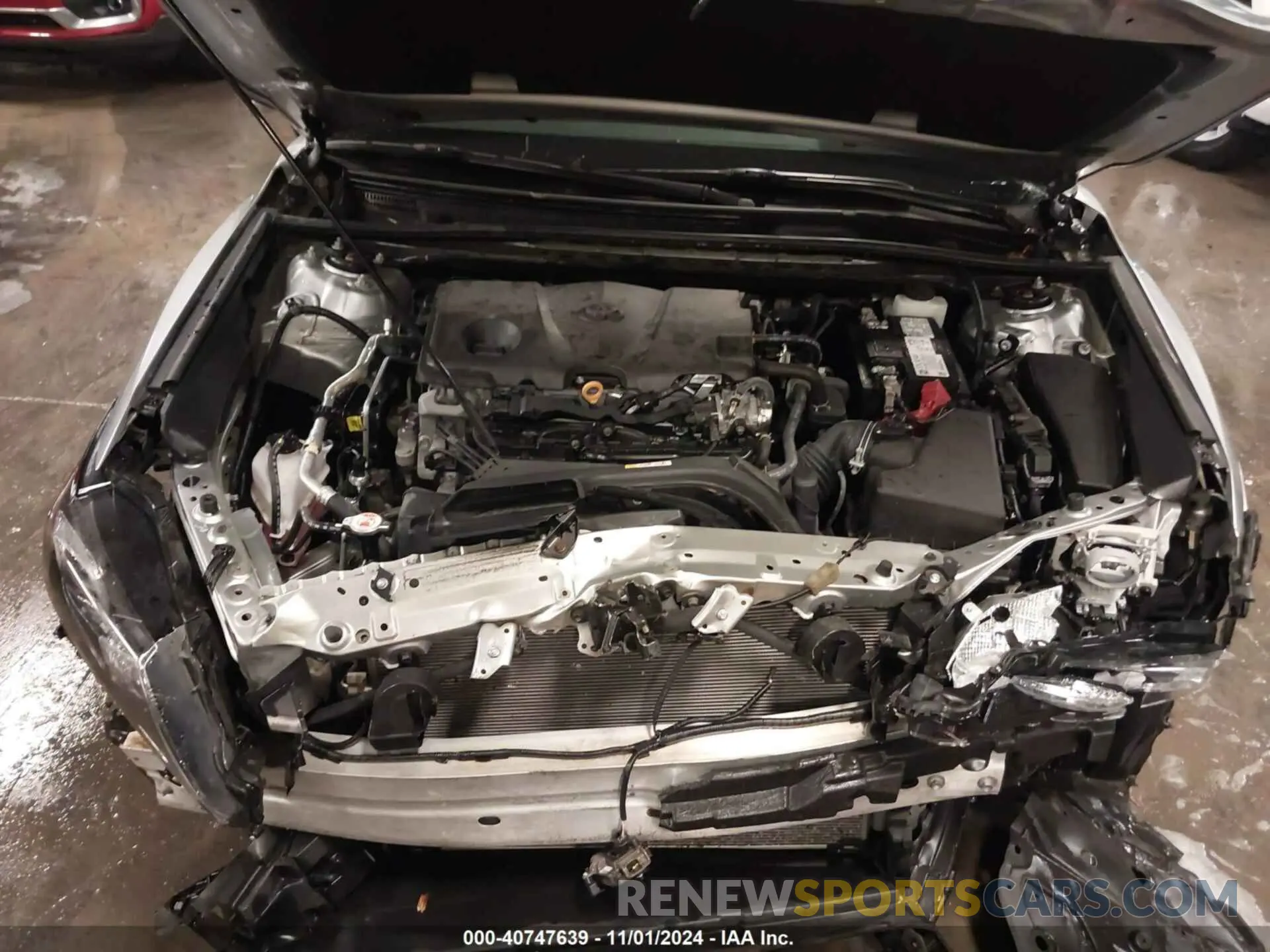 10 Photograph of a damaged car 4T1G11AK3MU593509 TOYOTA CAMRY 2021