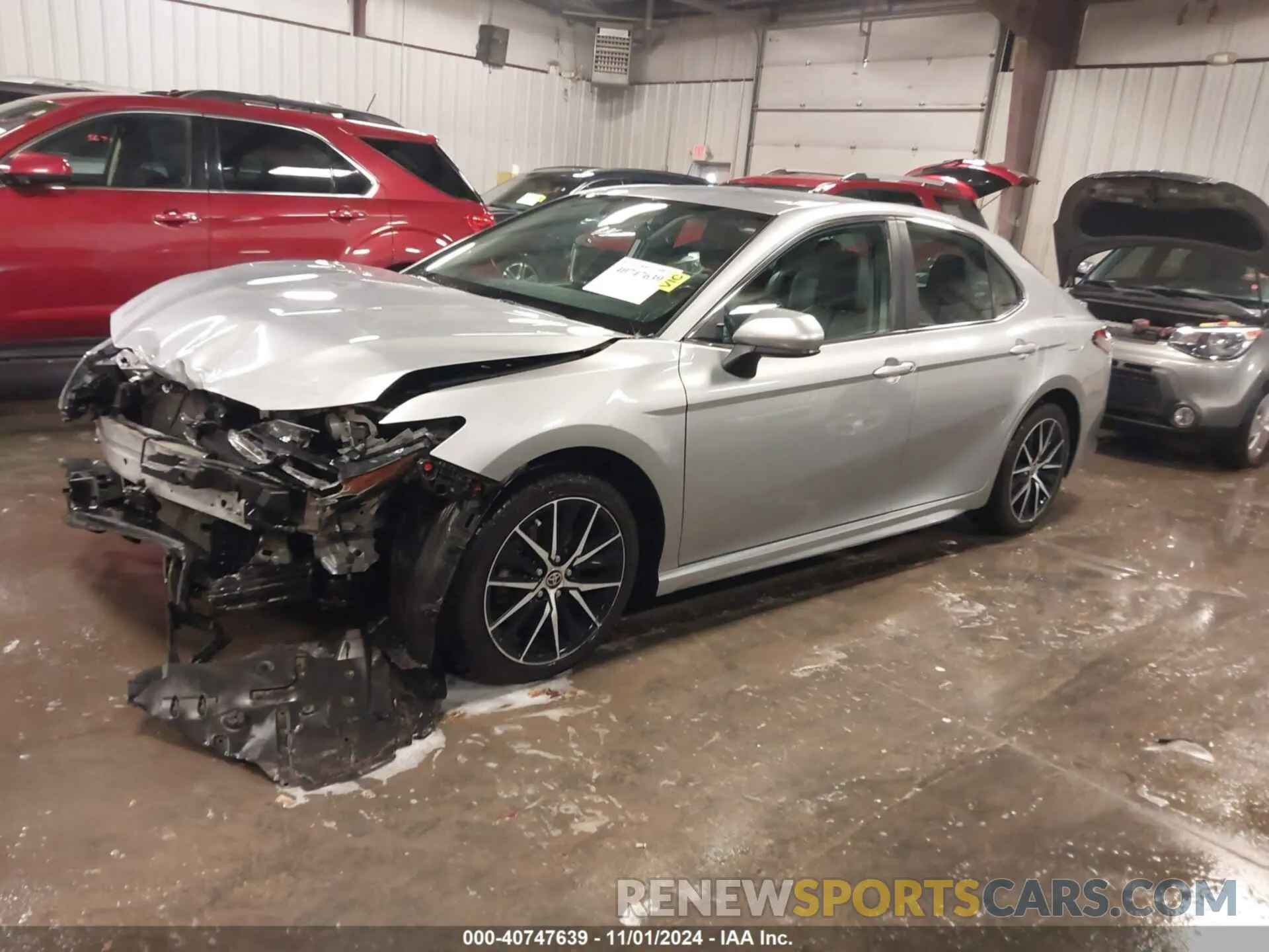 2 Photograph of a damaged car 4T1G11AK3MU593509 TOYOTA CAMRY 2021