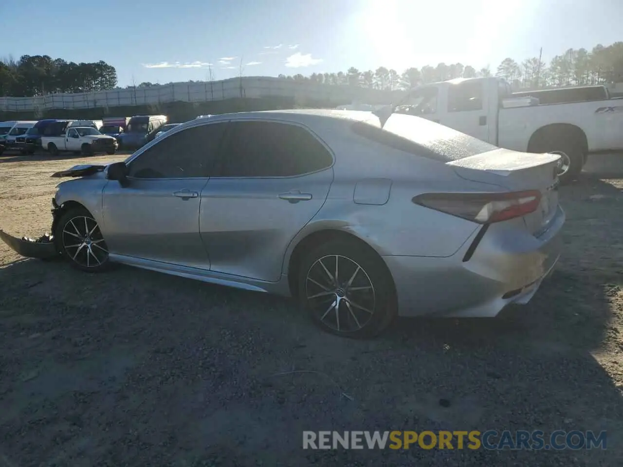 2 Photograph of a damaged car 4T1G11AK3MU607649 TOYOTA CAMRY 2021