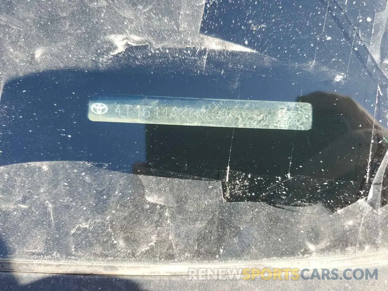 12 Фотография поврежденного автомобиля 4T1G11AK4MU405290 TOYOTA CAMRY 2021