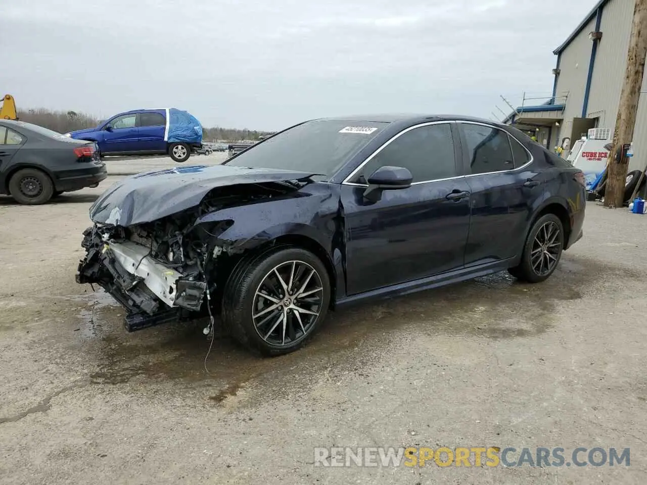 1 Photograph of a damaged car 4T1G11AK4MU406200 TOYOTA CAMRY 2021