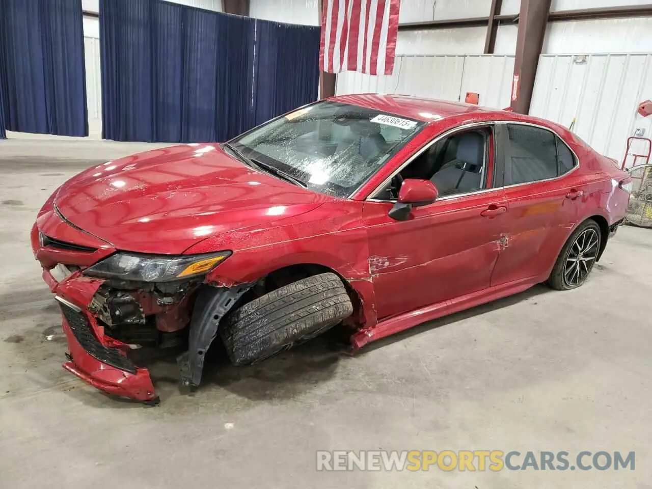 1 Photograph of a damaged car 4T1G11AK4MU410456 TOYOTA CAMRY 2021