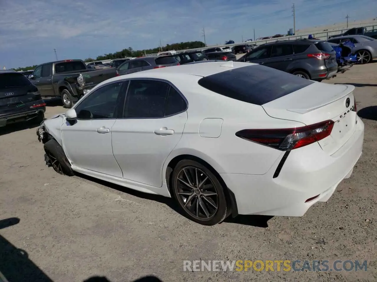 2 Photograph of a damaged car 4T1G11AK4MU432375 TOYOTA CAMRY 2021