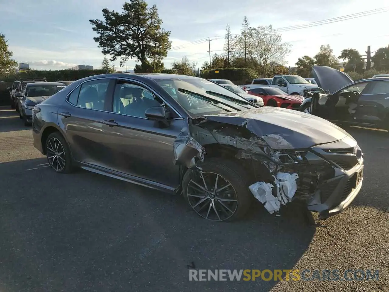 4 Photograph of a damaged car 4T1G11AK4MU436703 TOYOTA CAMRY 2021