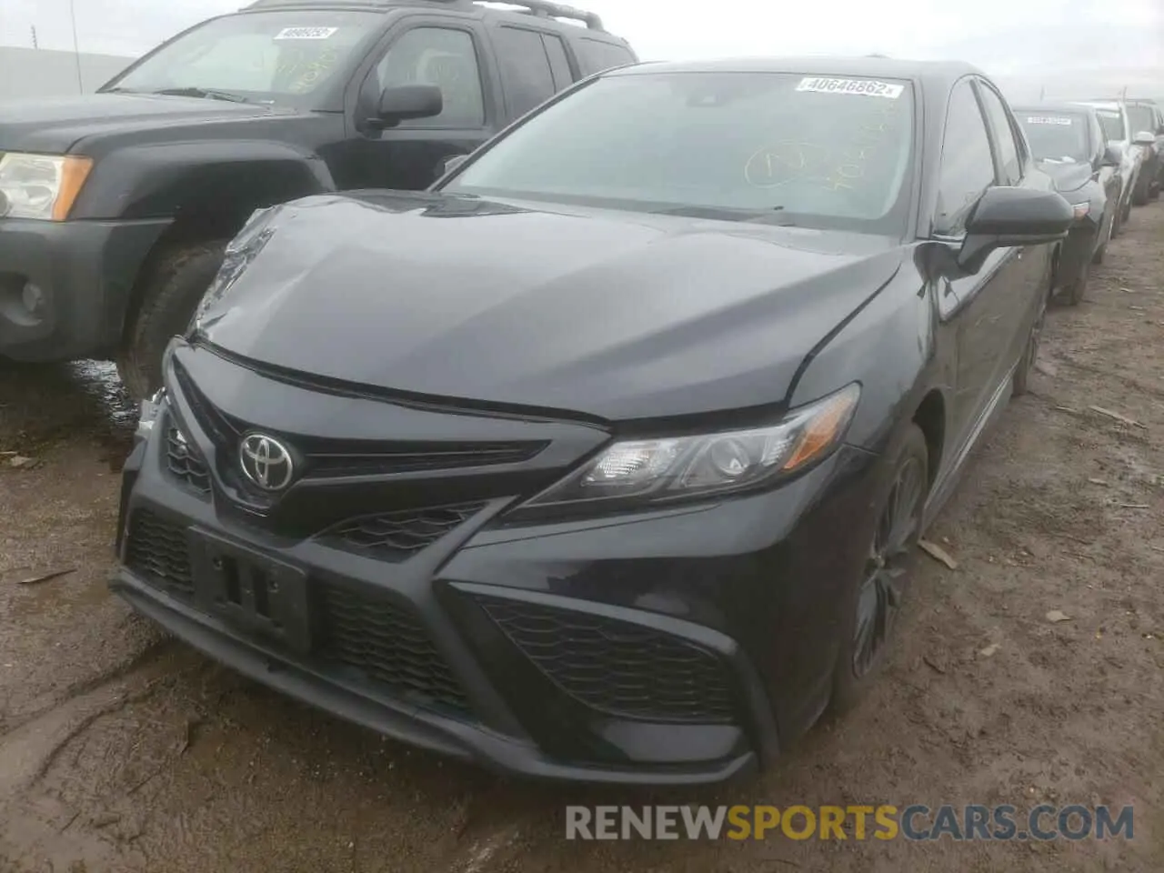 2 Photograph of a damaged car 4T1G11AK4MU437138 TOYOTA CAMRY 2021