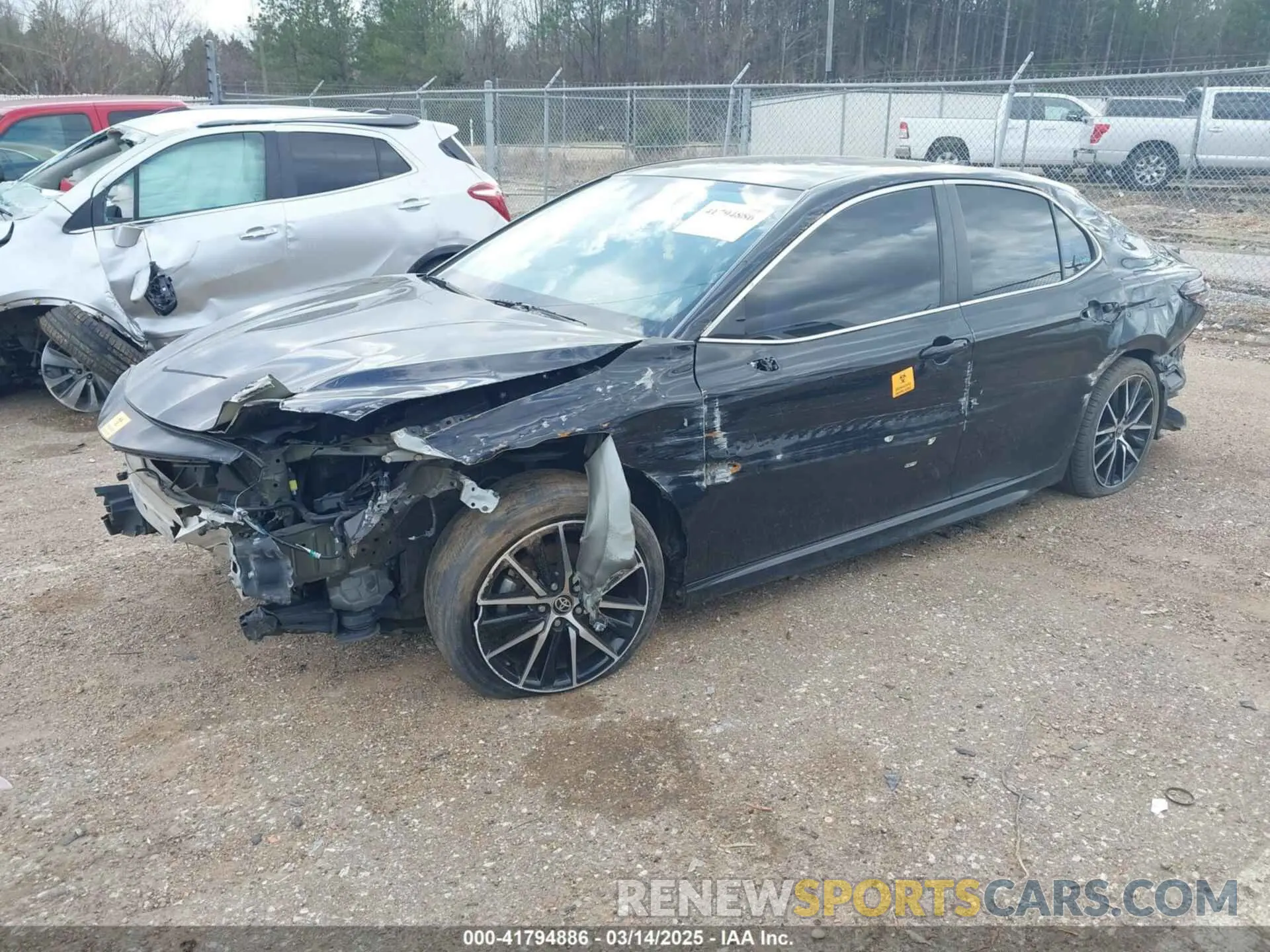 2 Photograph of a damaged car 4T1G11AK4MU444199 TOYOTA CAMRY 2021