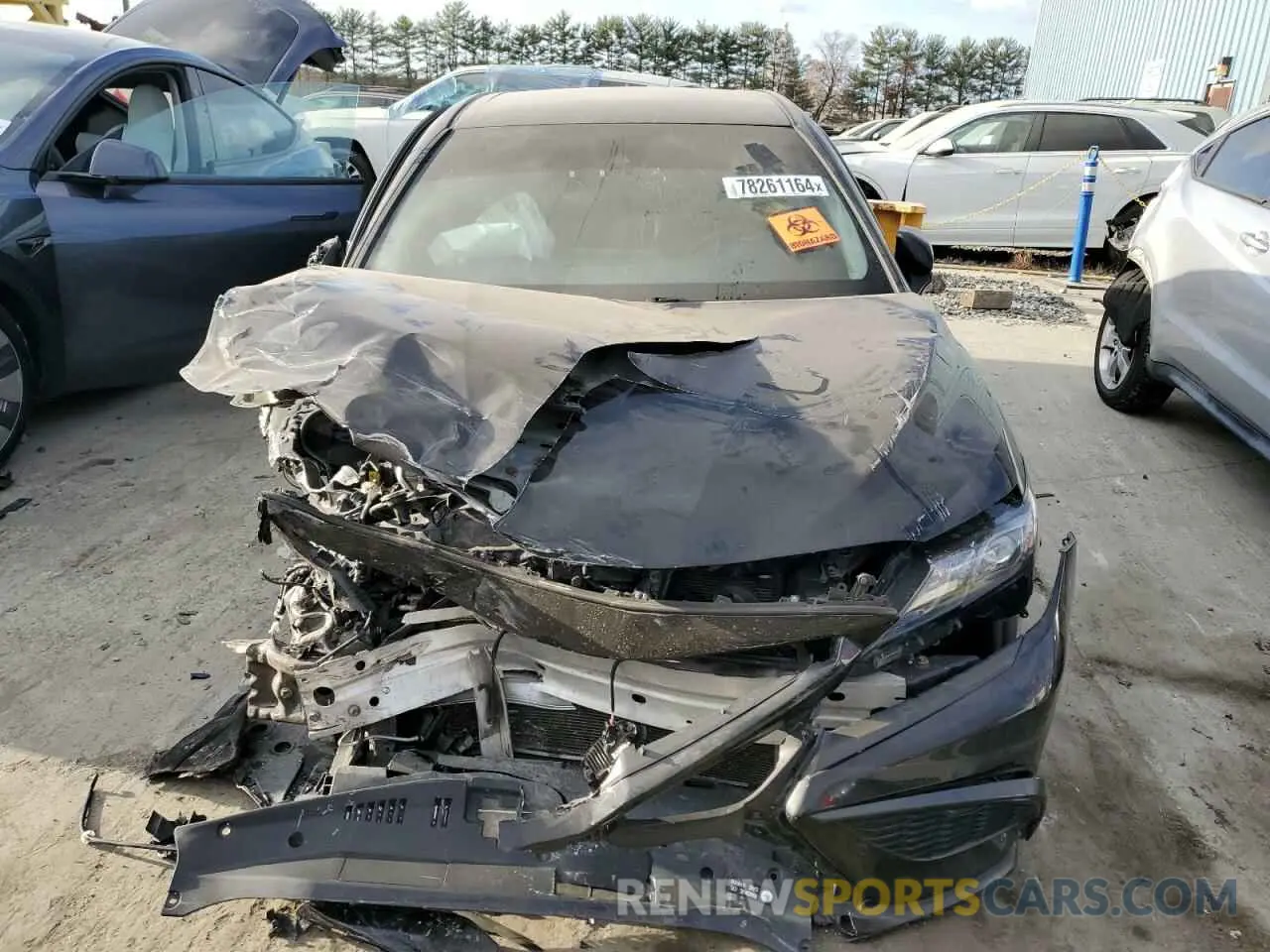 5 Фотография поврежденного автомобиля 4T1G11AK4MU485867 TOYOTA CAMRY 2021