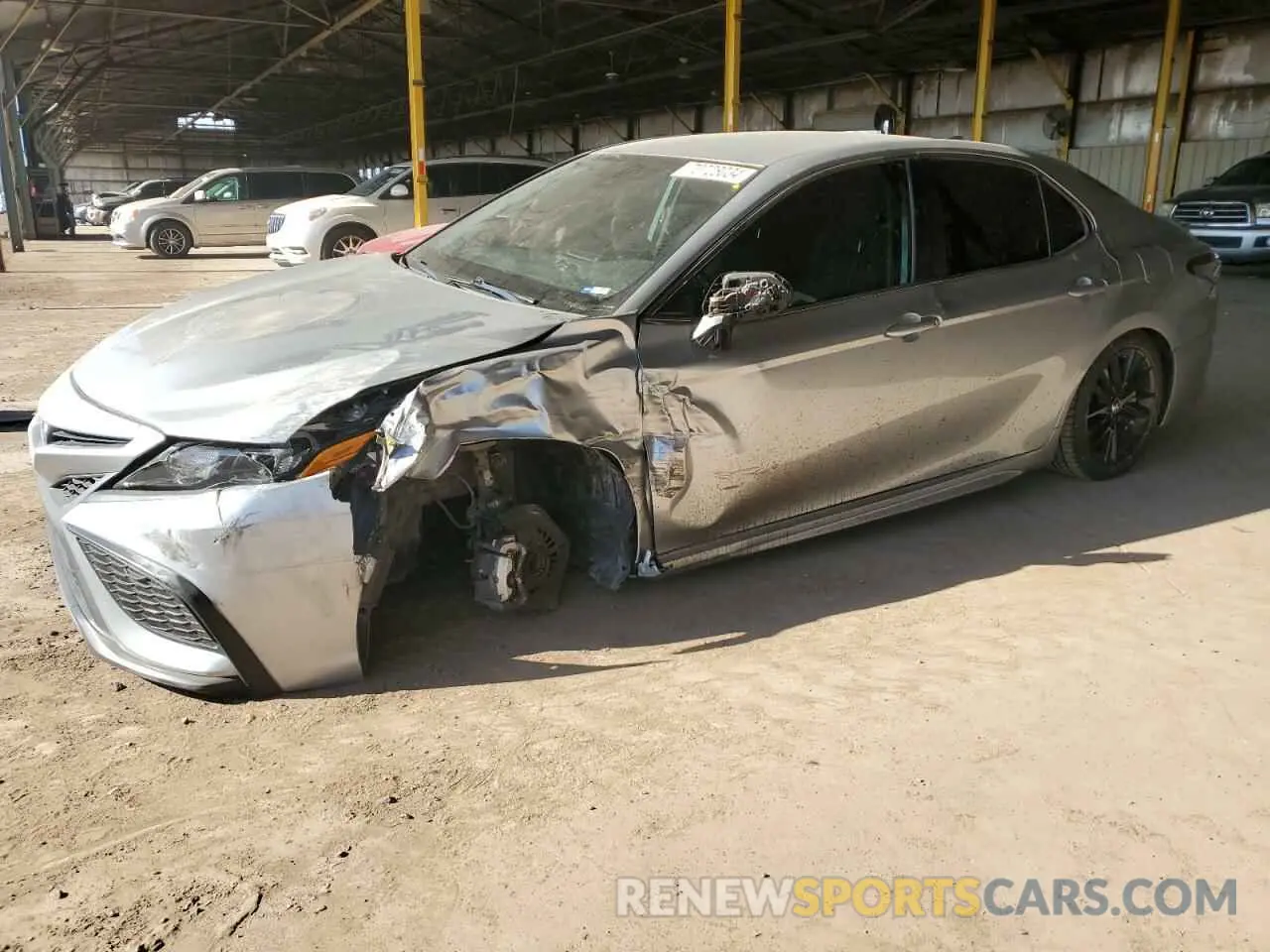 1 Photograph of a damaged car 4T1G11AK4MU522156 TOYOTA CAMRY 2021