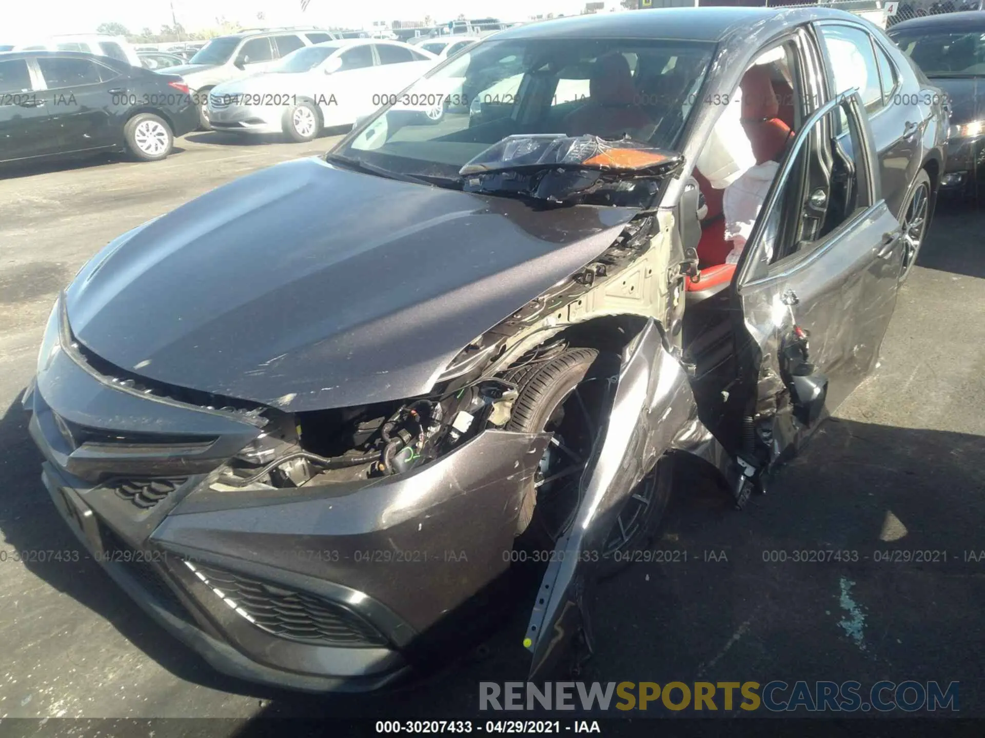 6 Photograph of a damaged car 4T1G11AK4MU525381 TOYOTA CAMRY 2021