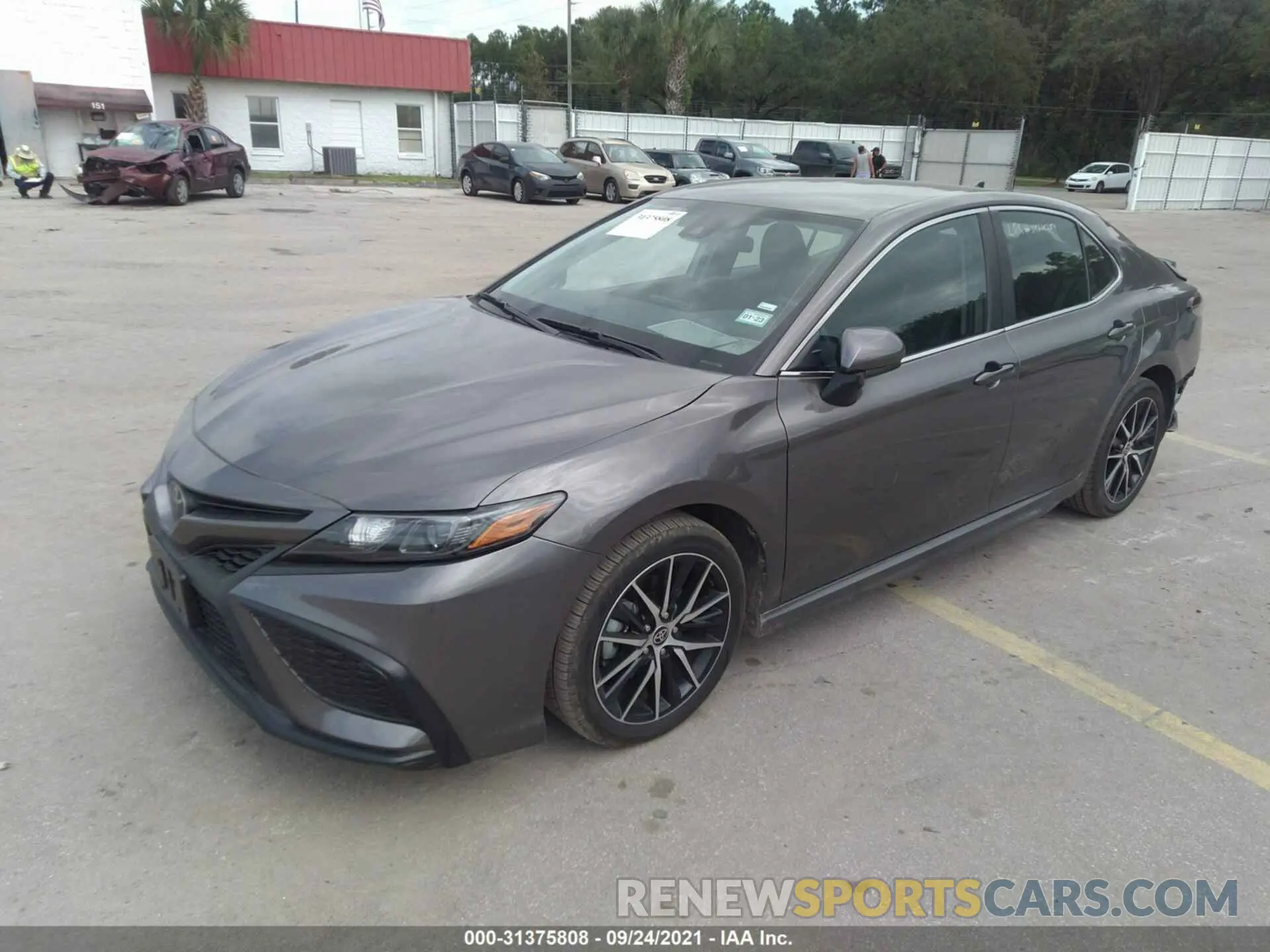 2 Photograph of a damaged car 4T1G11AK4MU546876 TOYOTA CAMRY 2021