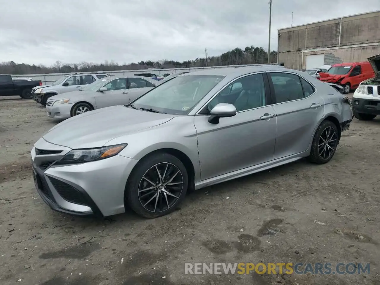 1 Photograph of a damaged car 4T1G11AK4MU564004 TOYOTA CAMRY 2021