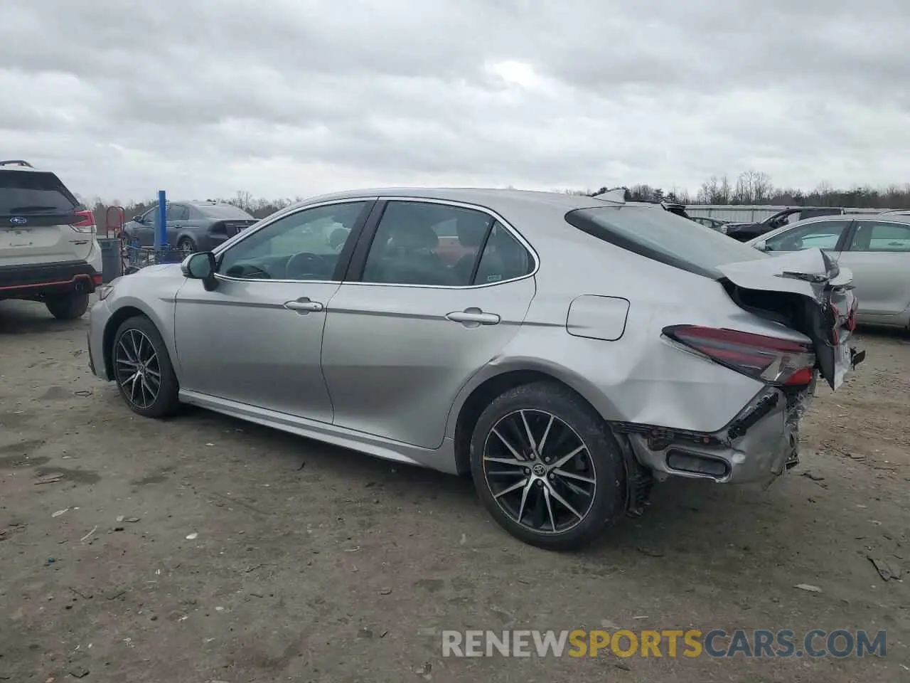 2 Photograph of a damaged car 4T1G11AK4MU564004 TOYOTA CAMRY 2021