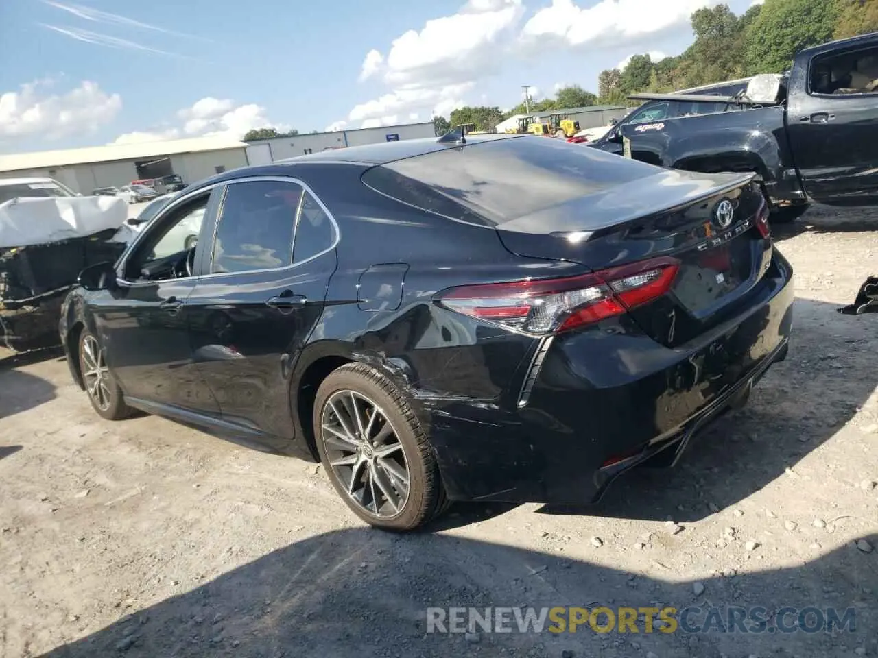2 Photograph of a damaged car 4T1G11AK4MU564813 TOYOTA CAMRY 2021