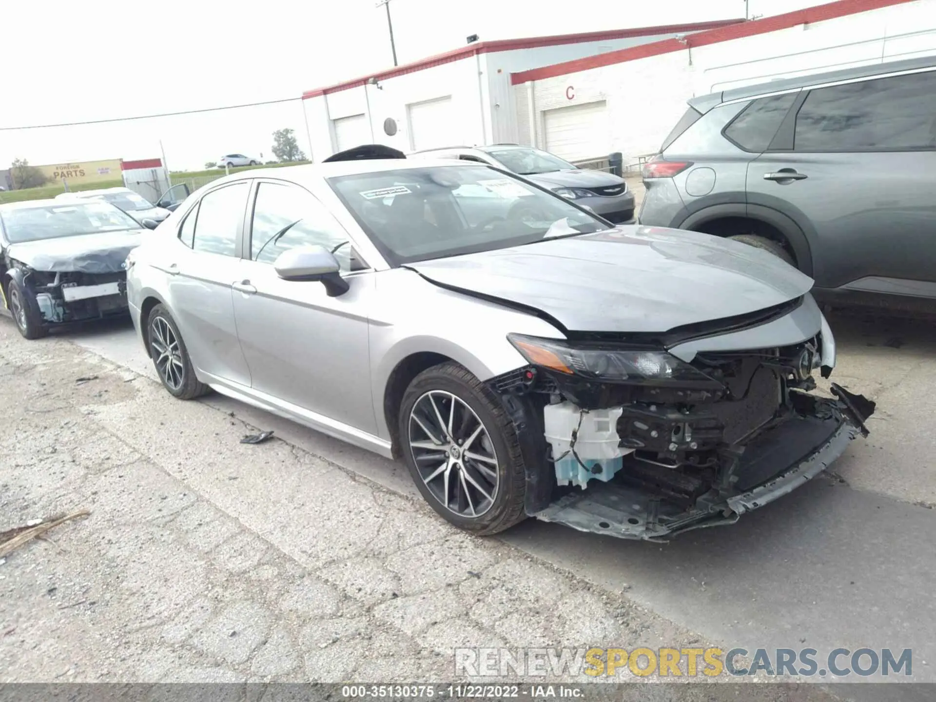 1 Photograph of a damaged car 4T1G11AK5MU408070 TOYOTA CAMRY 2021