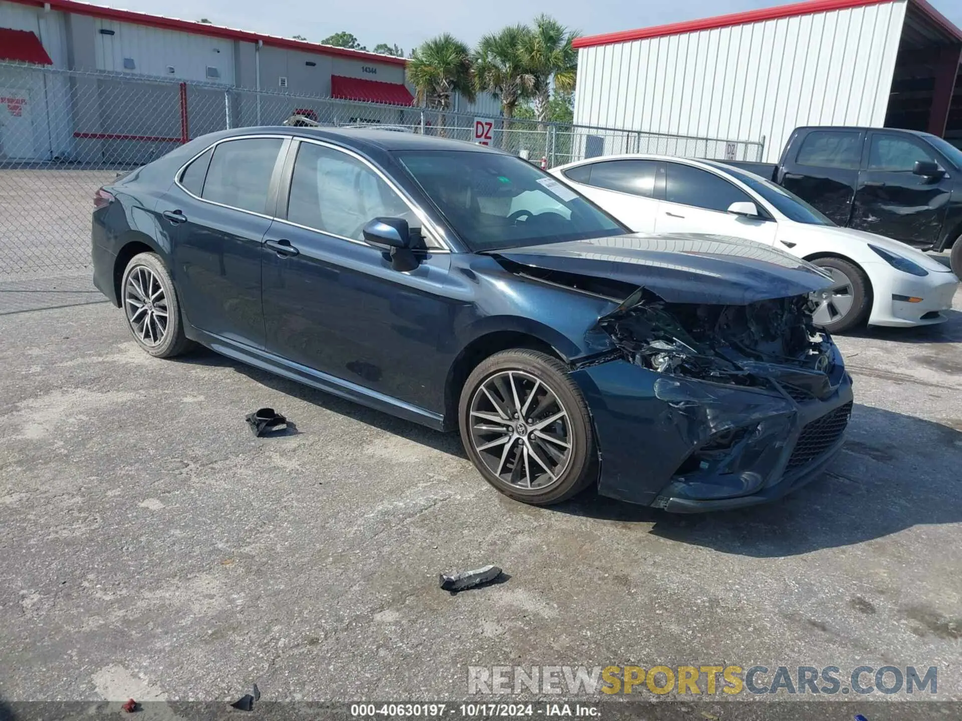 1 Photograph of a damaged car 4T1G11AK5MU446205 TOYOTA CAMRY 2021