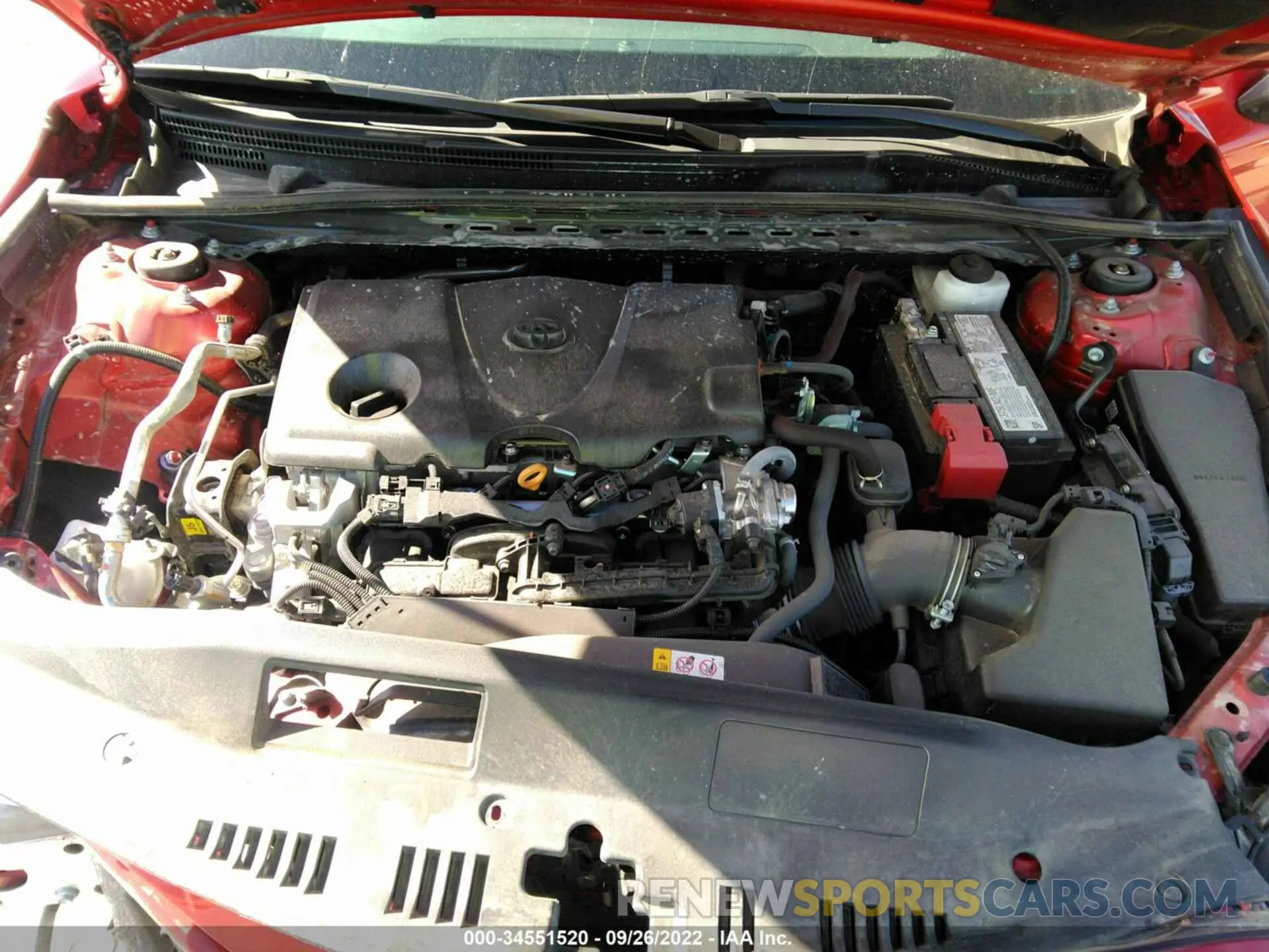 10 Фотография поврежденного автомобиля 4T1G11AK5MU451484 TOYOTA CAMRY 2021