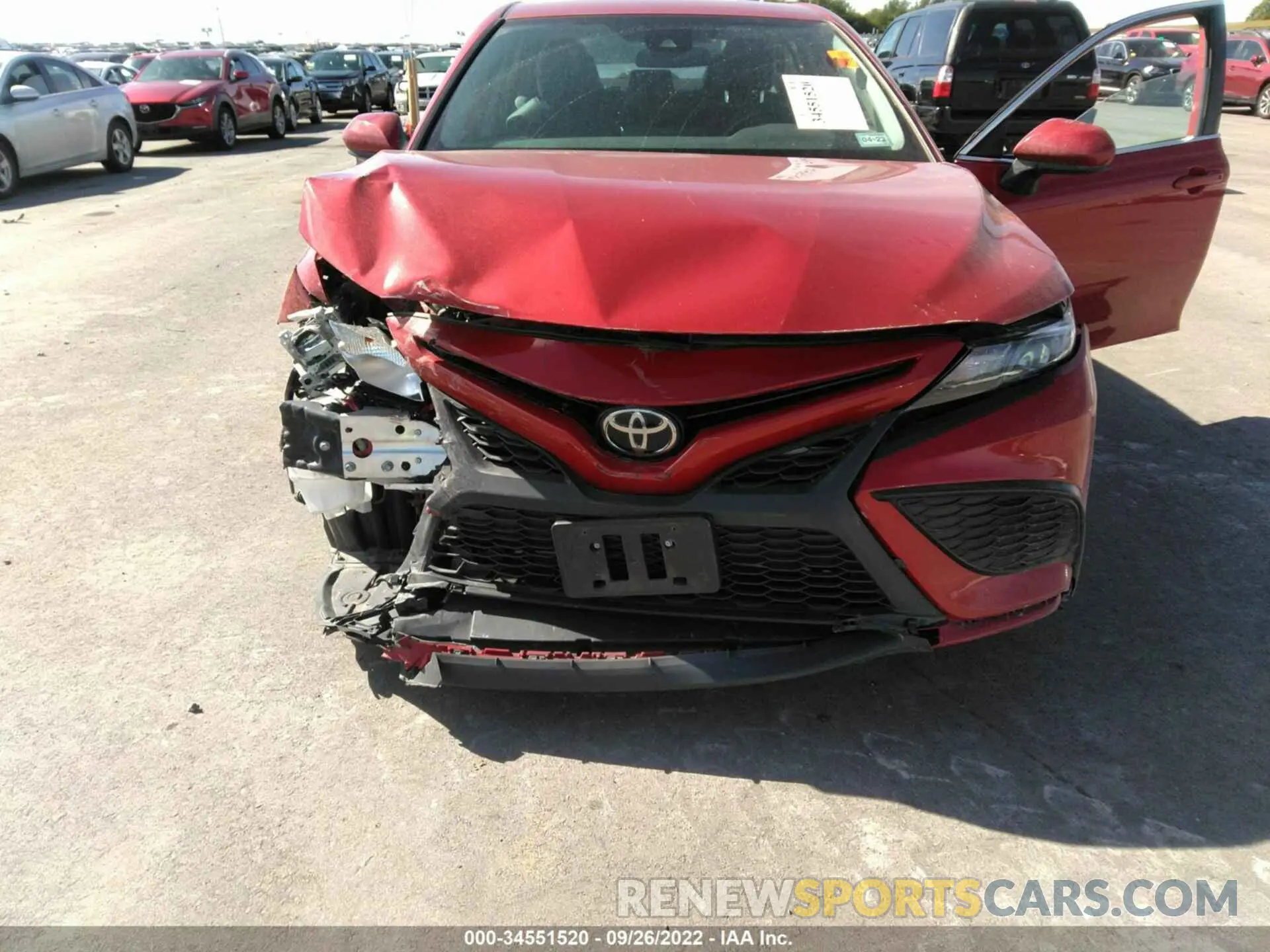 6 Фотография поврежденного автомобиля 4T1G11AK5MU451484 TOYOTA CAMRY 2021