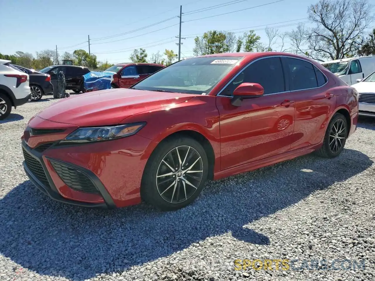 1 Фотография поврежденного автомобиля 4T1G11AK5MU458709 TOYOTA CAMRY 2021