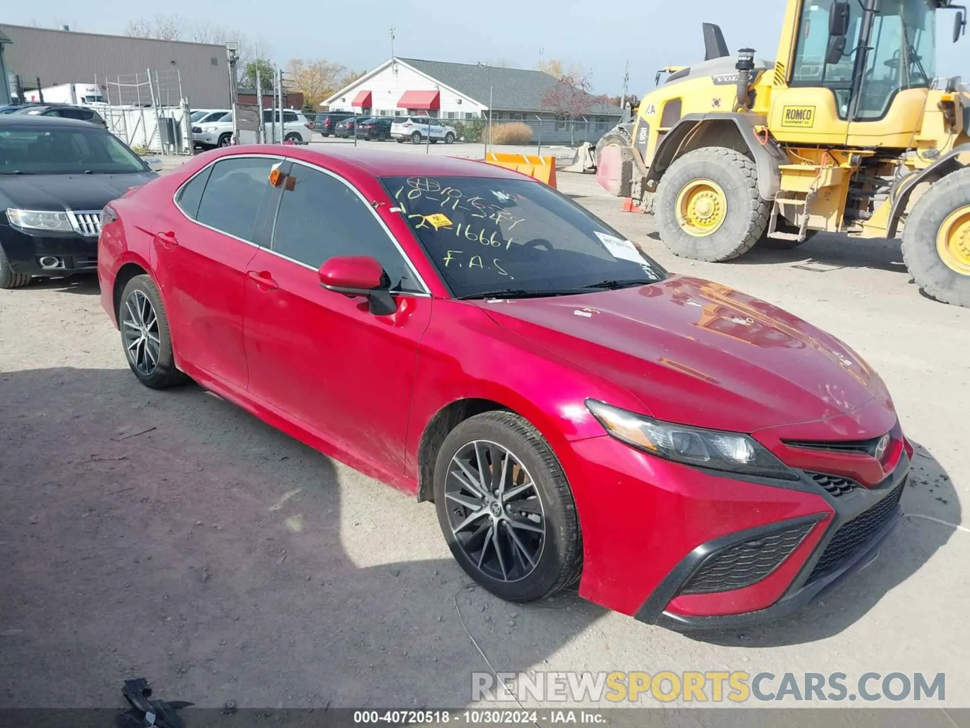 1 Photograph of a damaged car 4T1G11AK5MU478961 TOYOTA CAMRY 2021