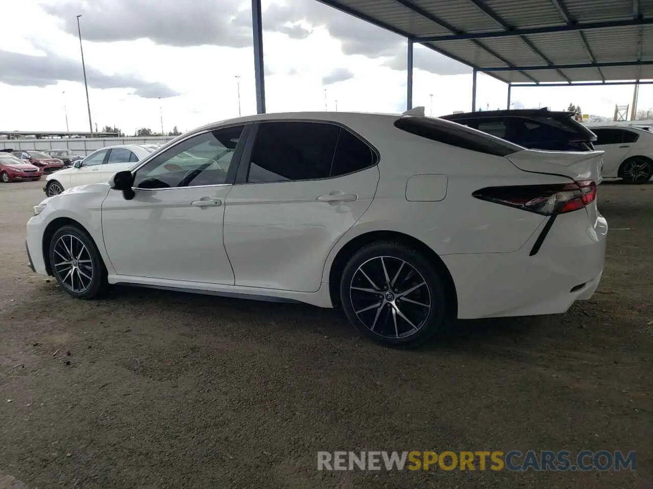 2 Photograph of a damaged car 4T1G11AK5MU613971 TOYOTA CAMRY 2021