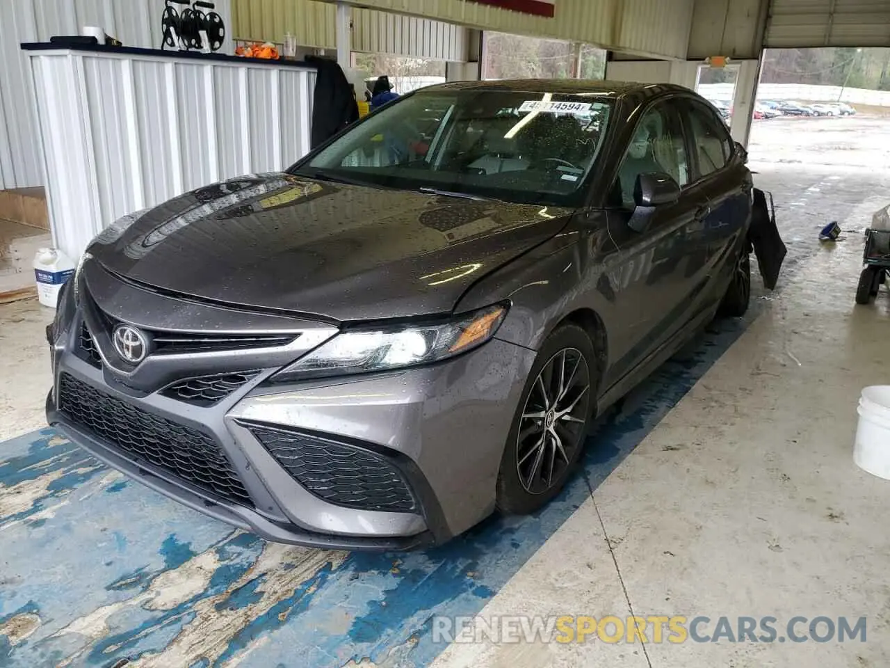 1 Photograph of a damaged car 4T1G11AK6MU416095 TOYOTA CAMRY 2021