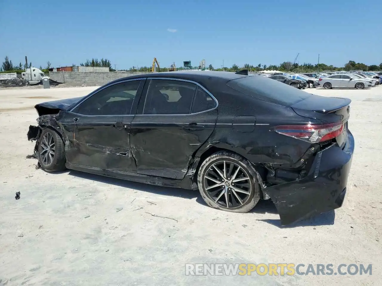 2 Photograph of a damaged car 4T1G11AK6MU481528 TOYOTA CAMRY 2021