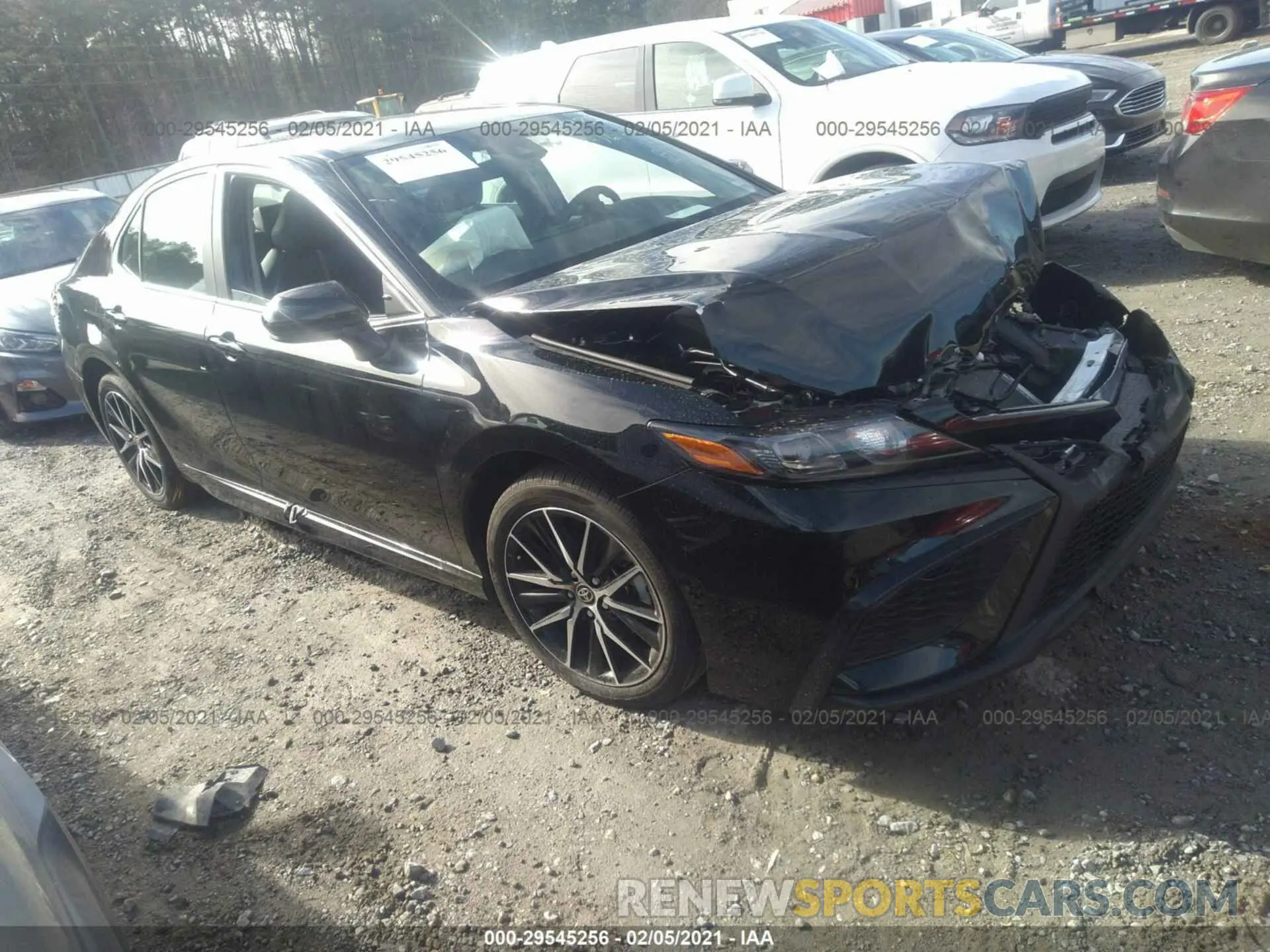 1 Photograph of a damaged car 4T1G11AK6MU516486 TOYOTA CAMRY 2021