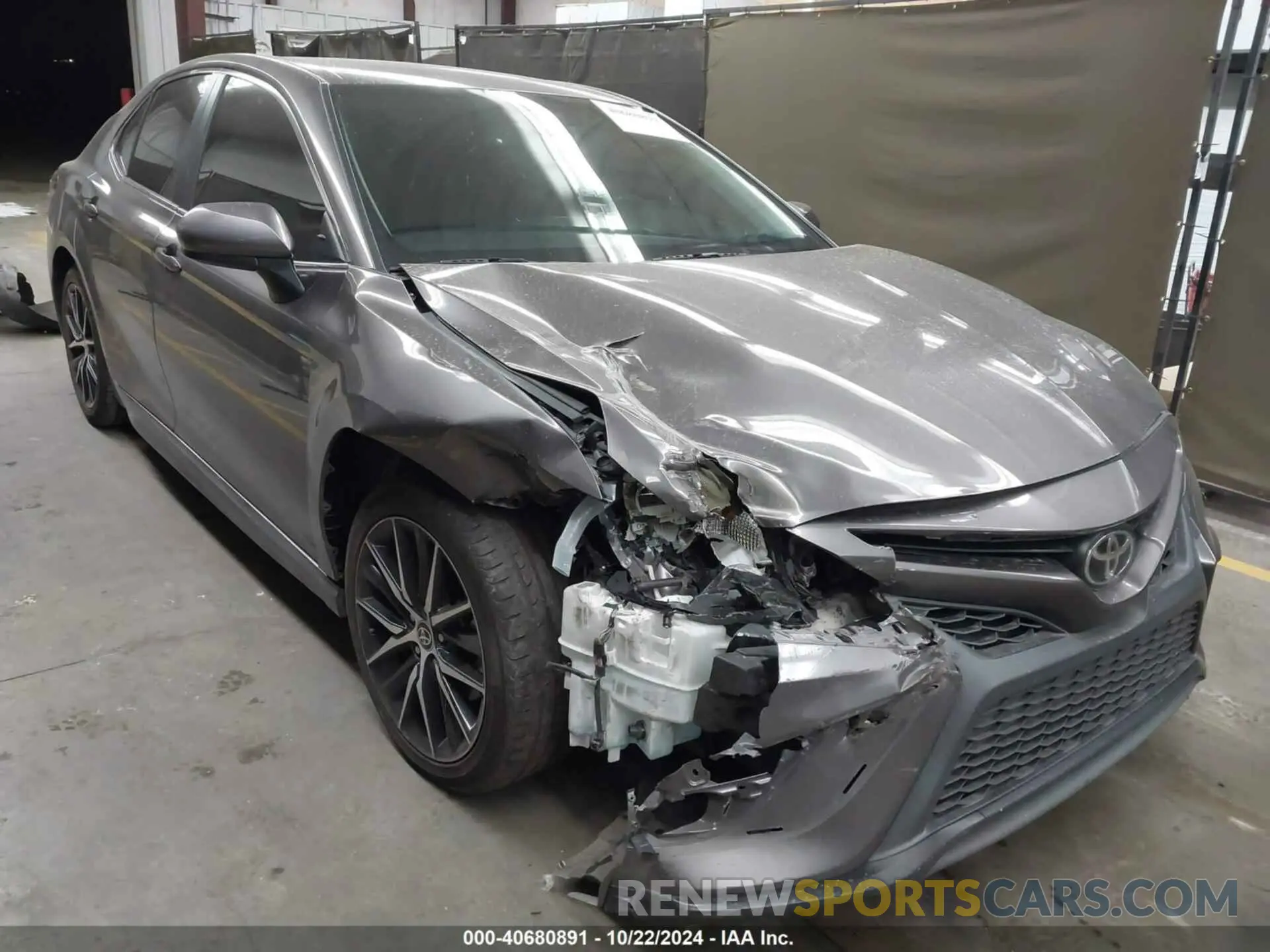 1 Photograph of a damaged car 4T1G11AK6MU578079 TOYOTA CAMRY 2021