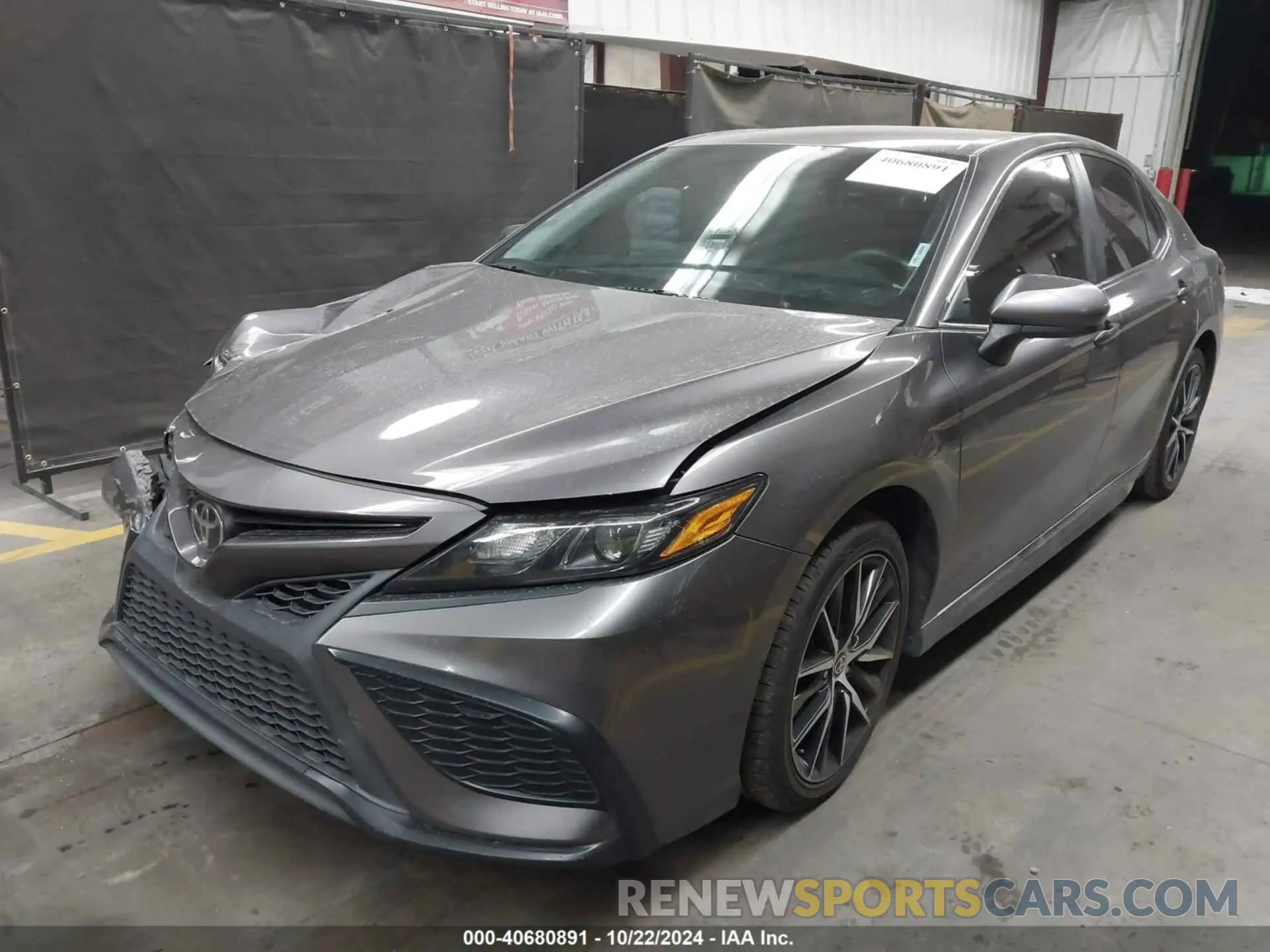 2 Photograph of a damaged car 4T1G11AK6MU578079 TOYOTA CAMRY 2021