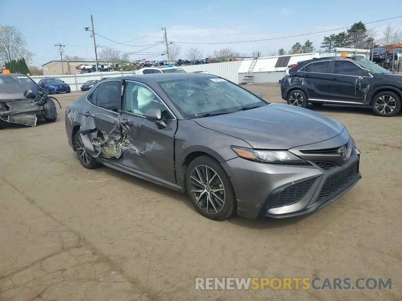 4 Photograph of a damaged car 4T1G11AK6MU578258 TOYOTA CAMRY 2021