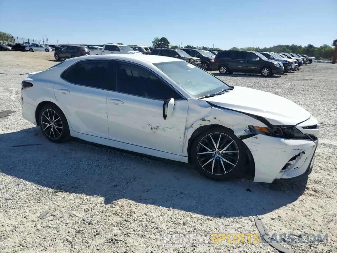 4 Photograph of a damaged car 4T1G11AK6MU582889 TOYOTA CAMRY 2021